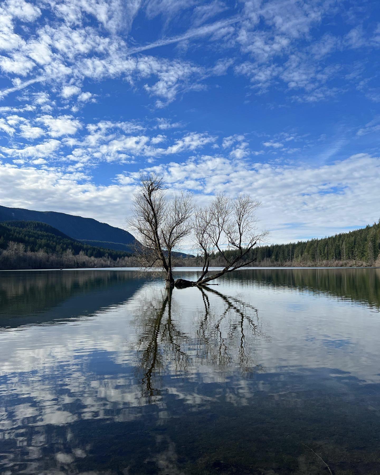 Rattlesnake Lake near North Bend r/Washington