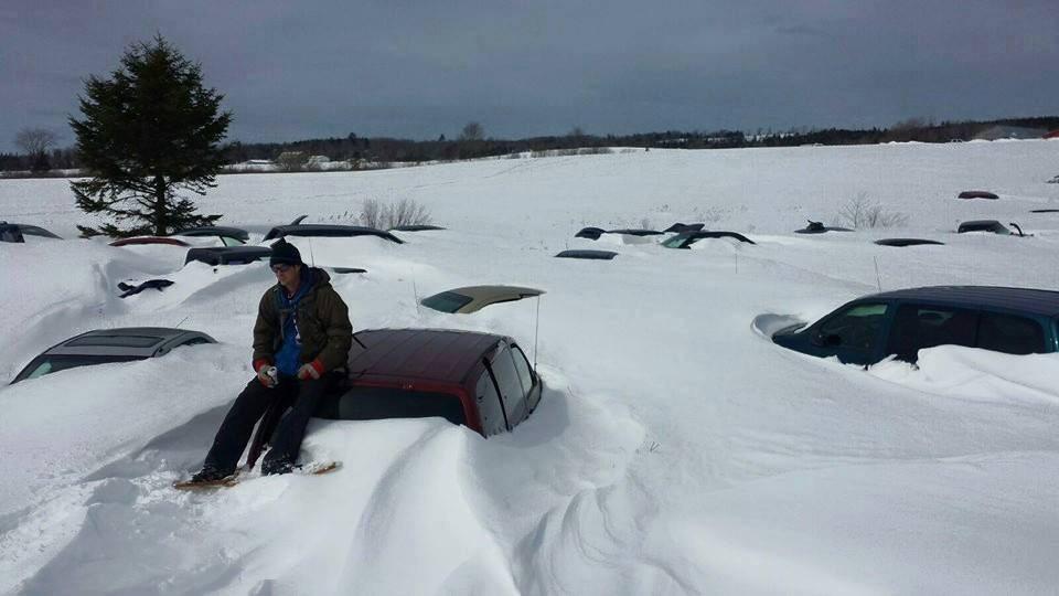 Snowfall from 2017 in Nova Scotia r/Outdoors