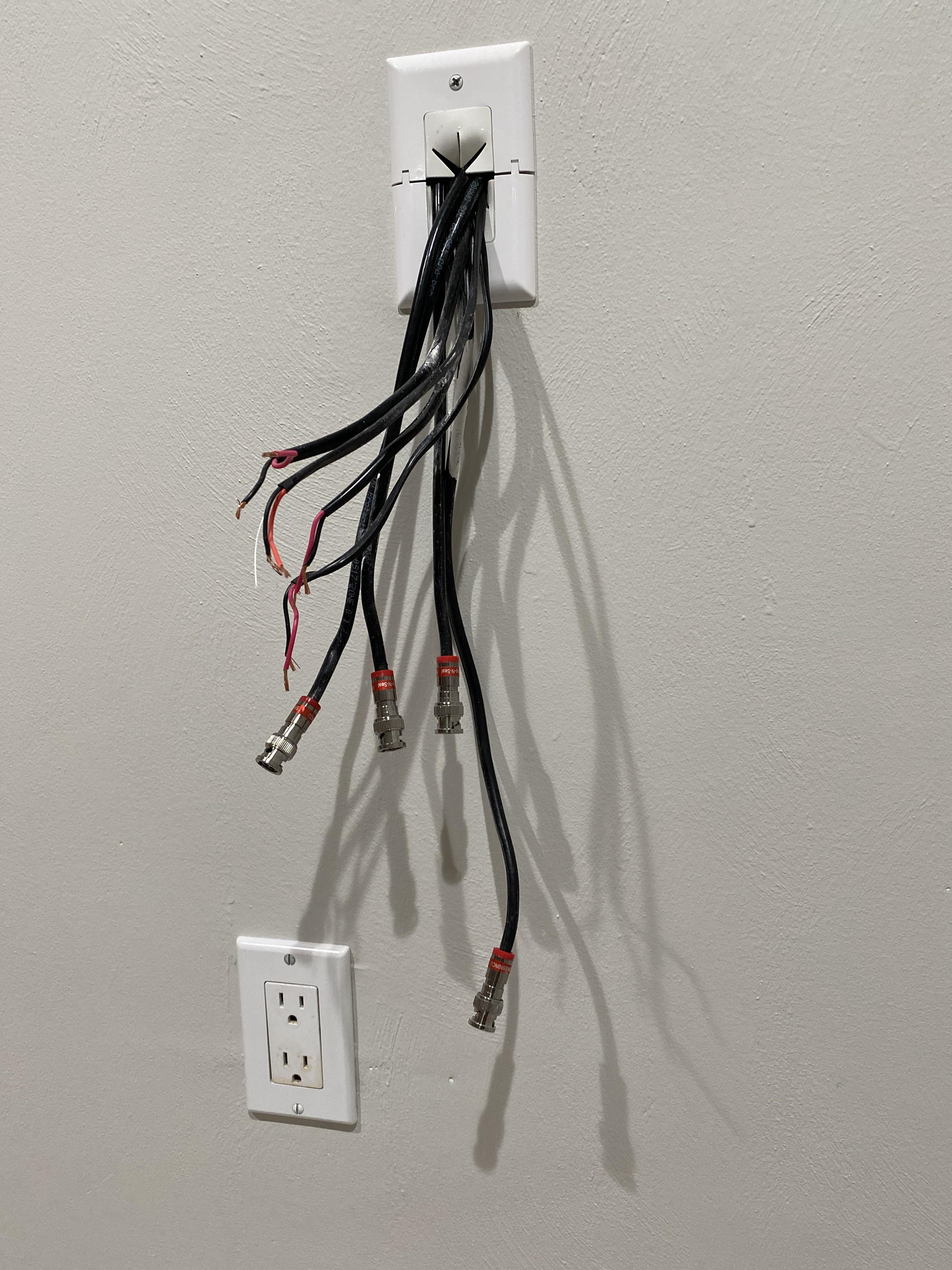 Just moved into a new house. Previous owner had security cameras but
