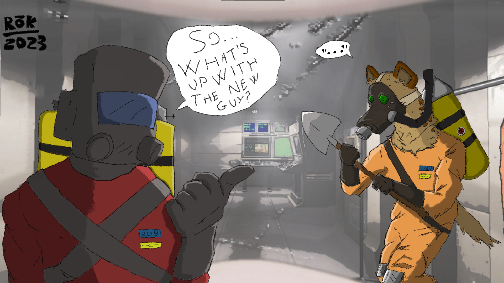 Fanart i did of the Funky lethal creature mod. (first time doing