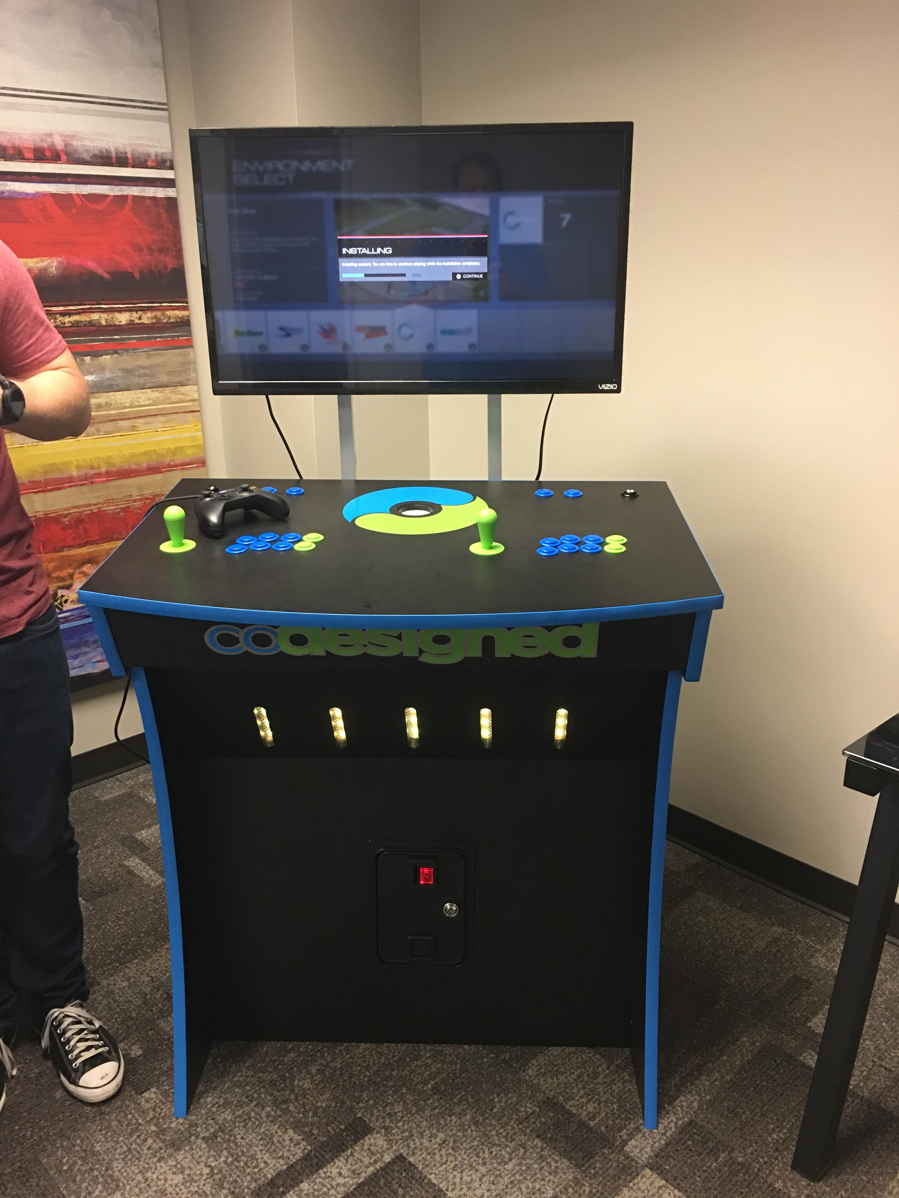 My Xbox One Arcade pedestal r/xboxone