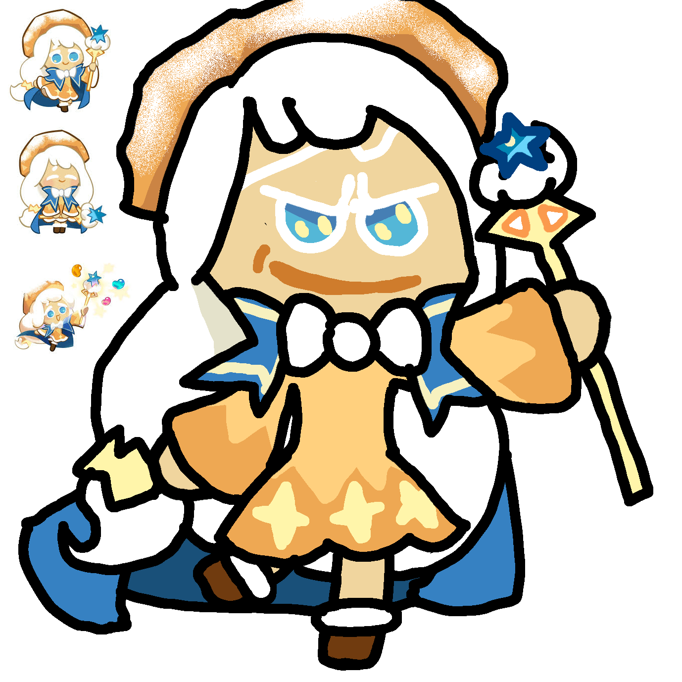 Cream Puff Cookie from Cookie Run Kingdom r/CookierunKingdom