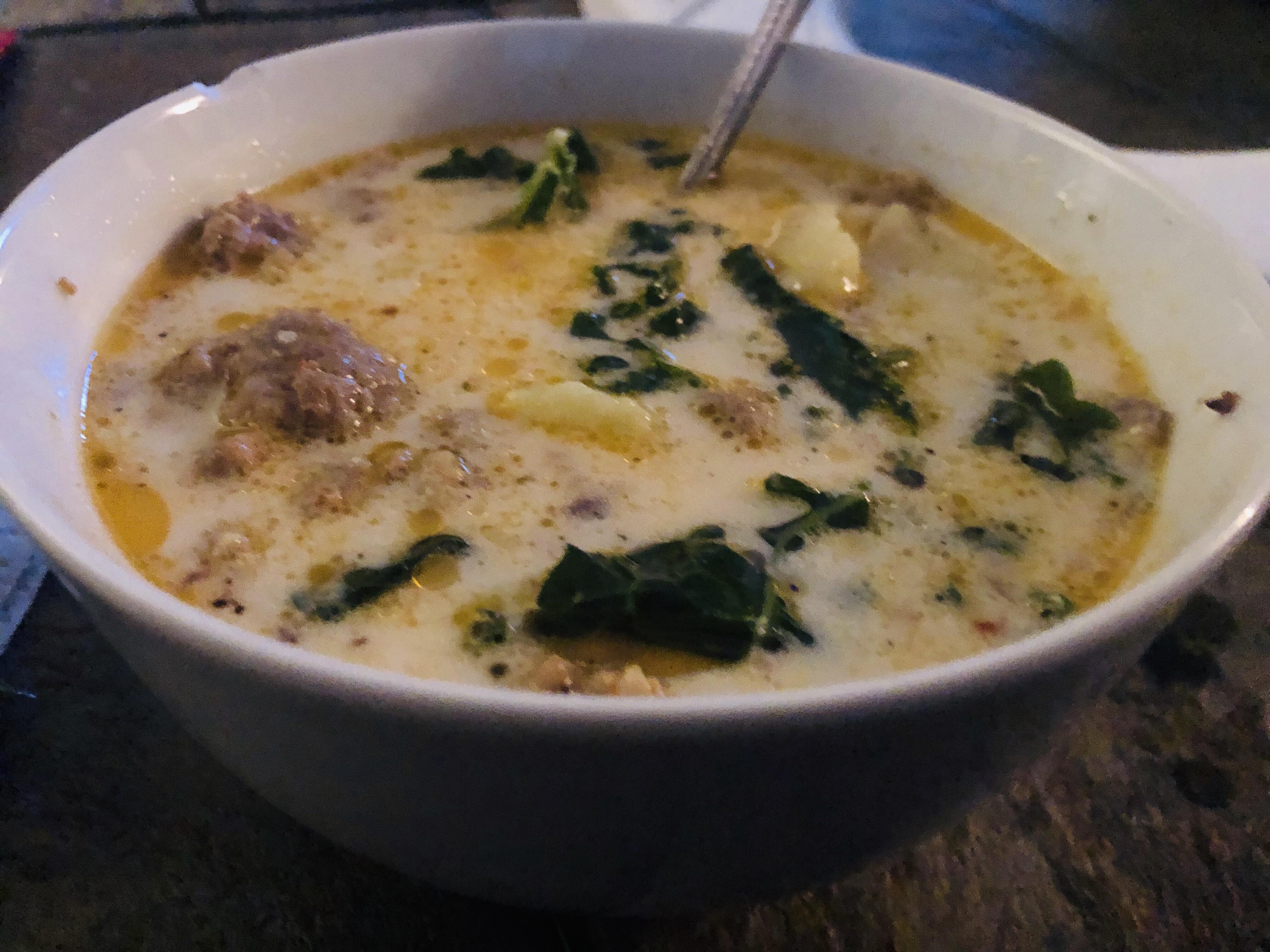 [Homemade] Olive Garden Zuppa Toscana r/food