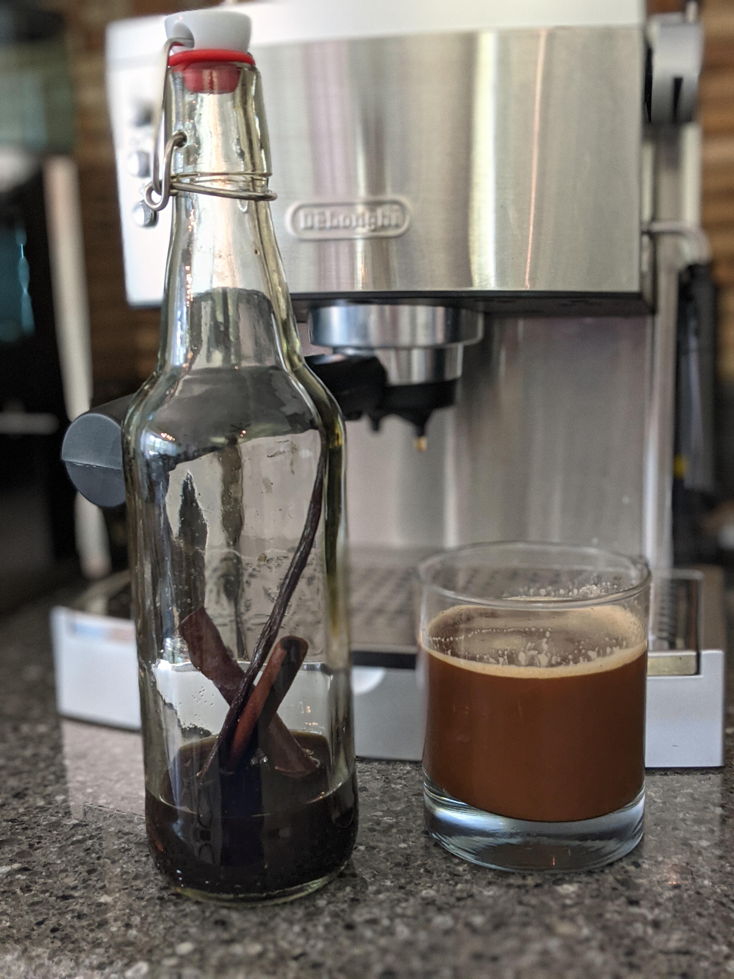 Cinnamon Vanilla Vodka, Espresso & Almond Milk r/cocktails