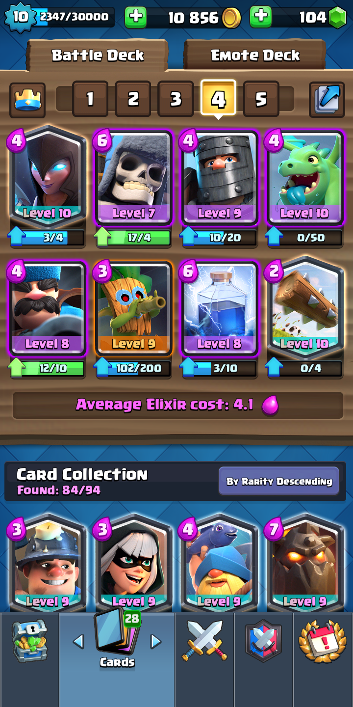 How can I improve this deck I'm in Challenger one and I wanna use this
