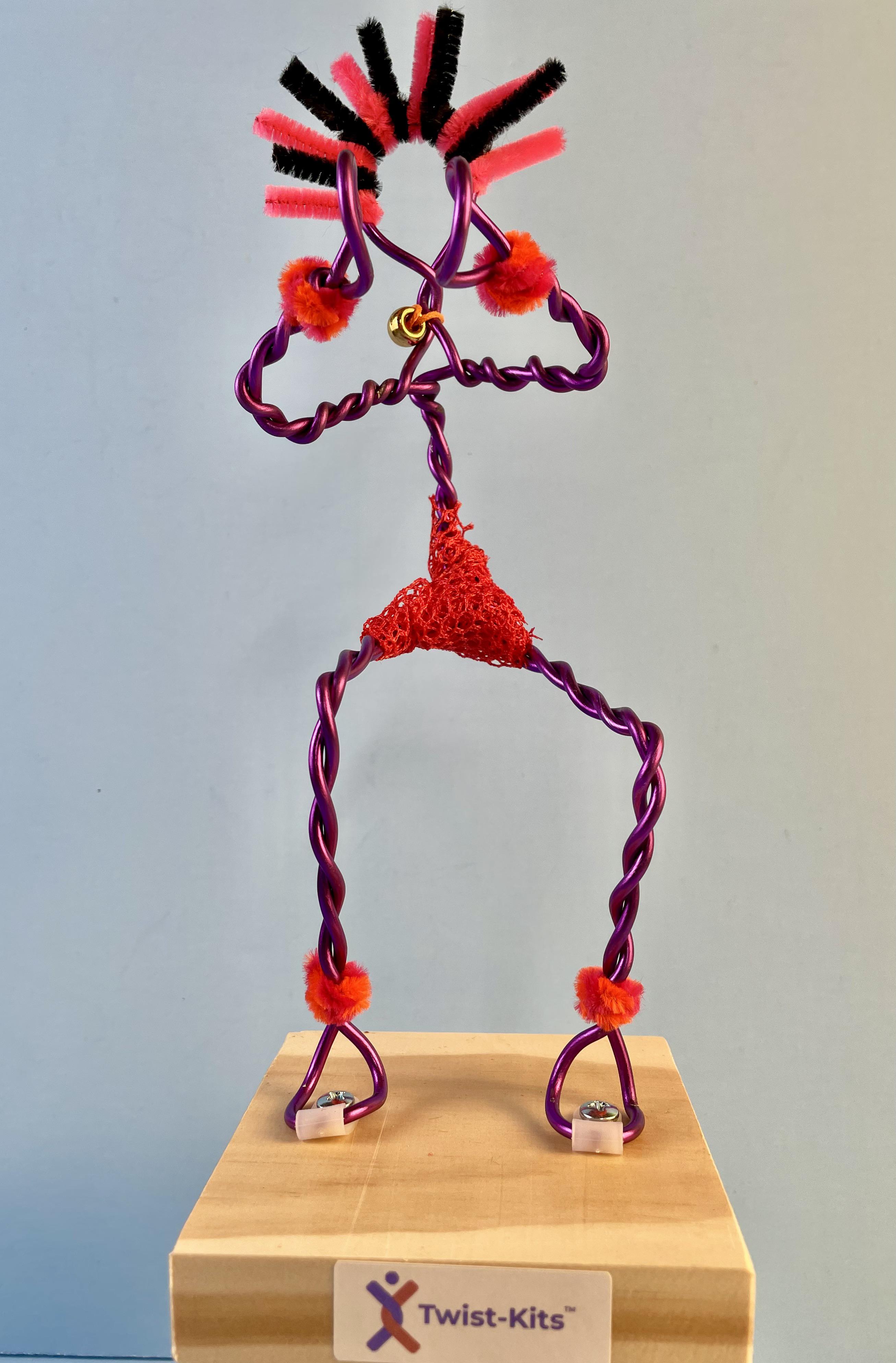 [self] I created a DYI wire sculpture kit called TwistKits, I enjoy