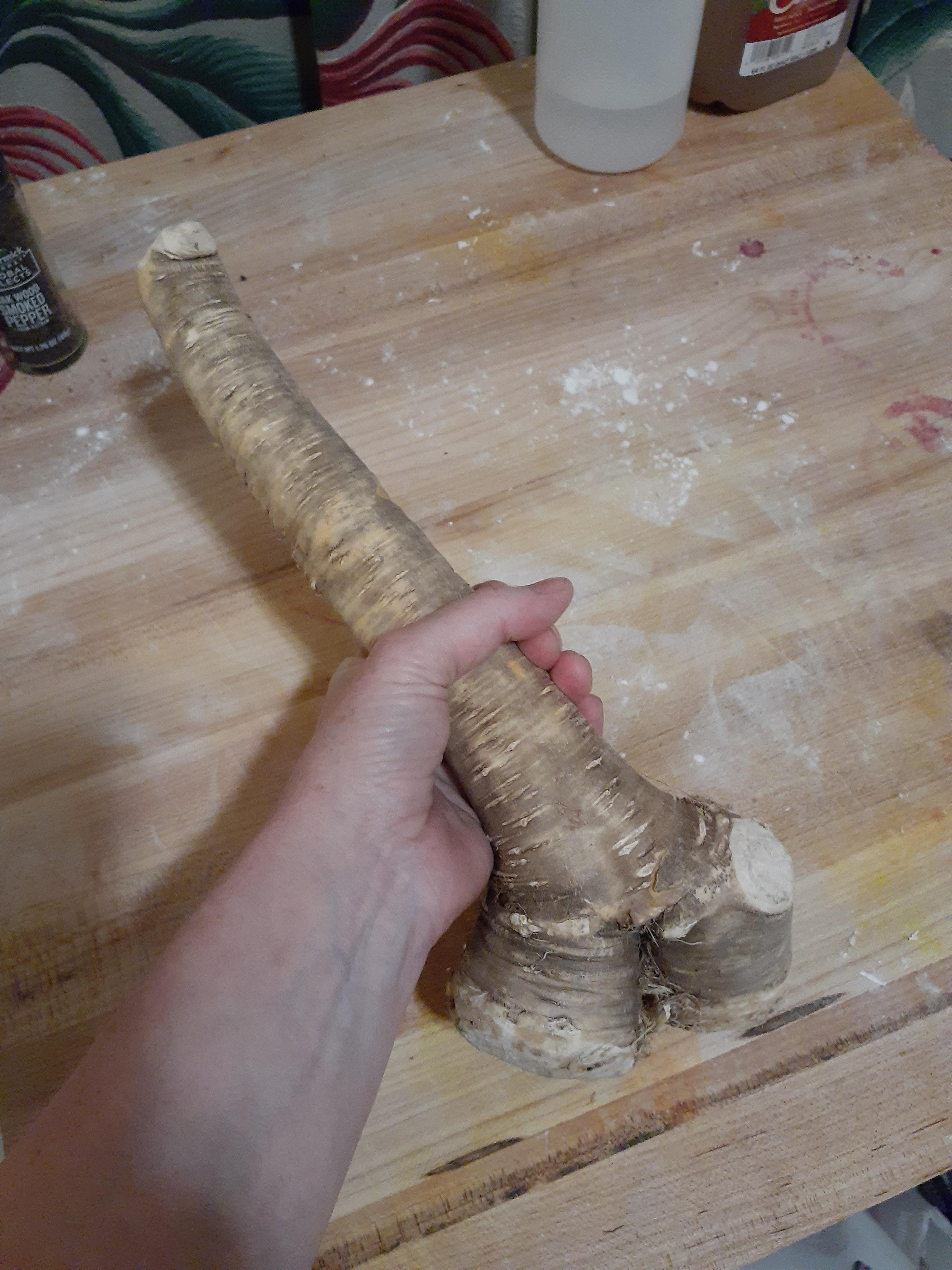 I finally understand why it's called horseradish r/fermentation