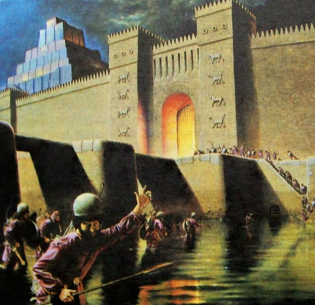 Siege of Babylon By Uknown r/BattlePaintings