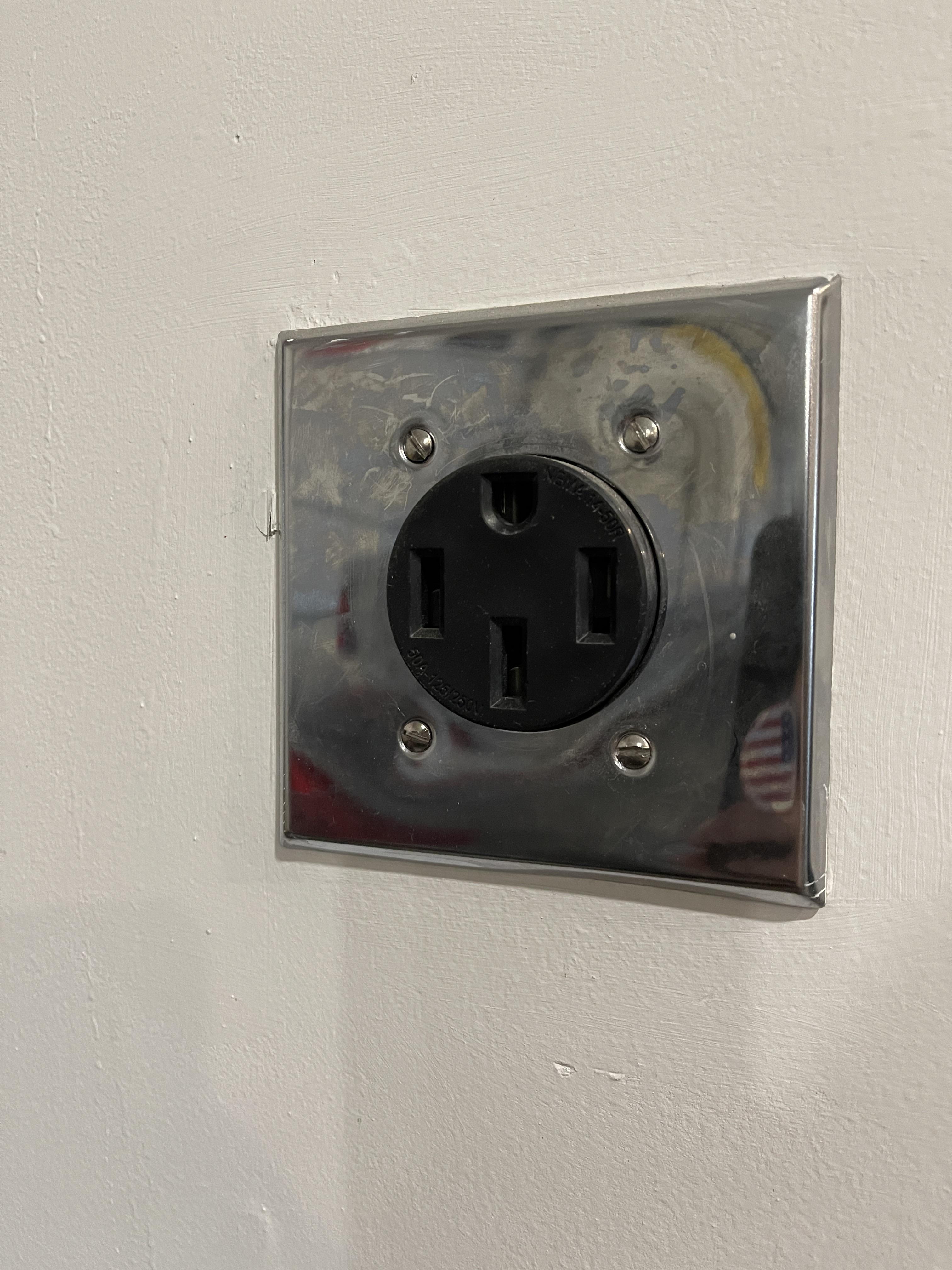 With a Nema 1450 outlet backed by 50 amps, what charging accessories