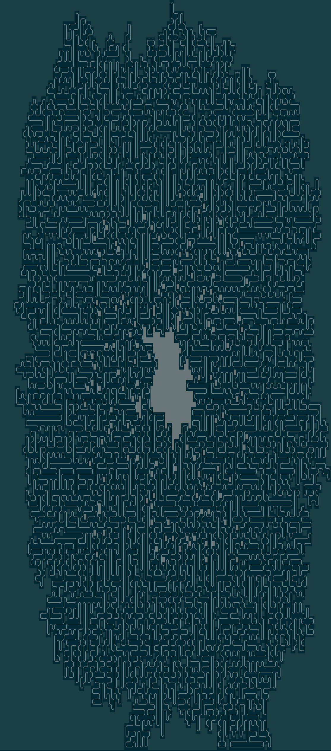 [2023 Day 10 (Part 2)] Visualization using boxdrawing characters r