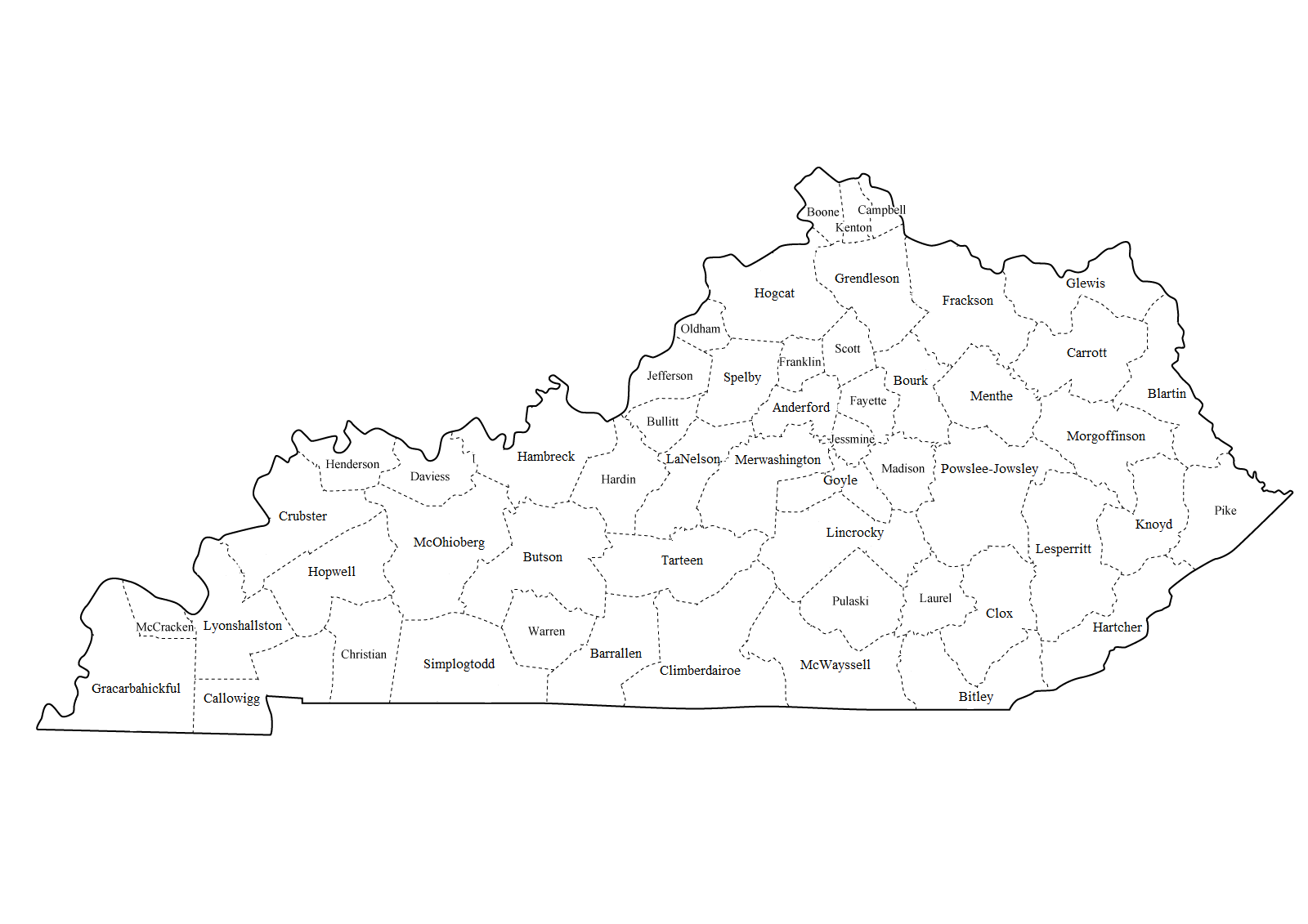 State Rep. introduces bill to consolidate Kentucky counties and school