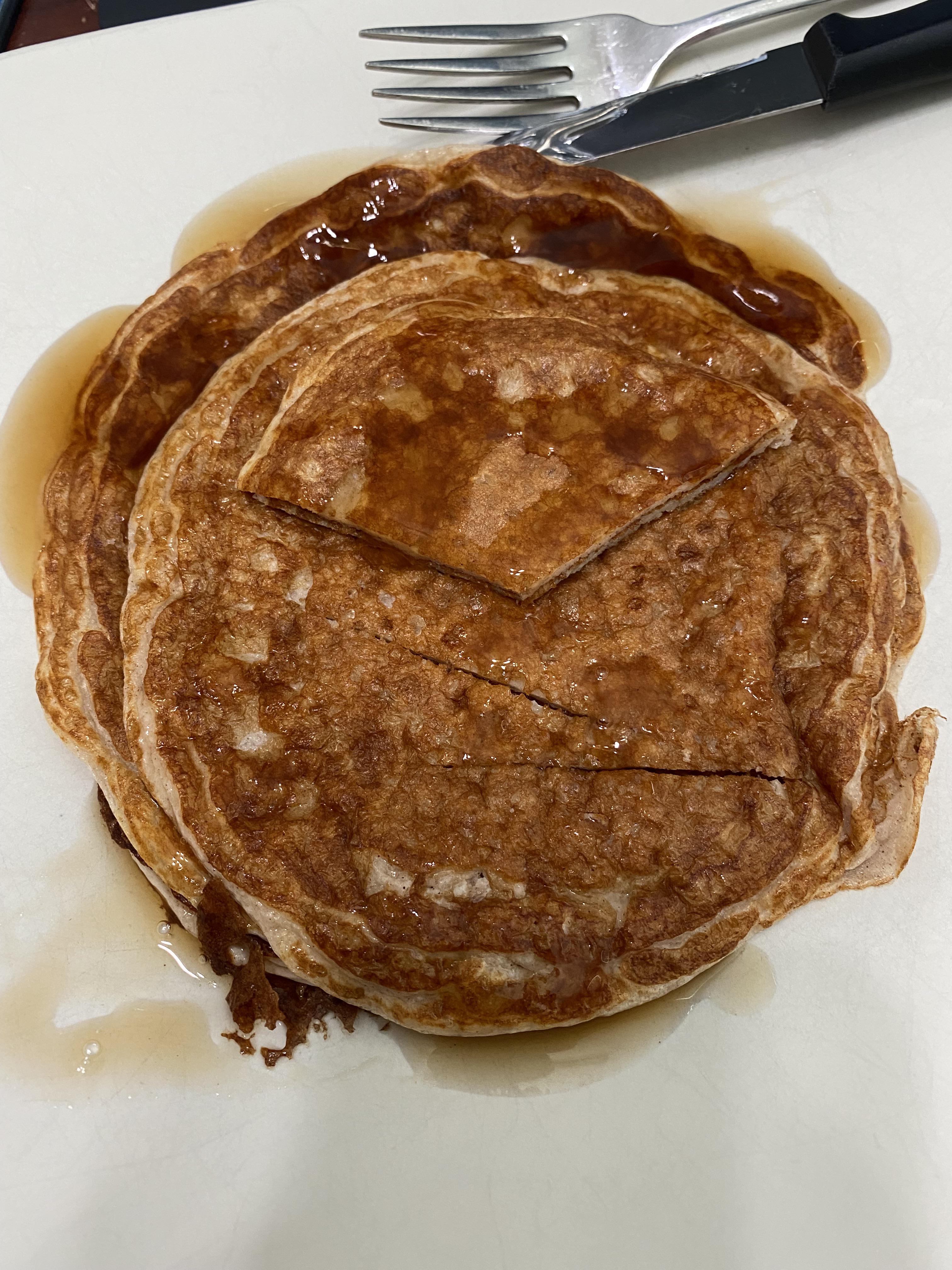 Today I Learned Protein Pancakes. Egg White, cottage cheese, protein