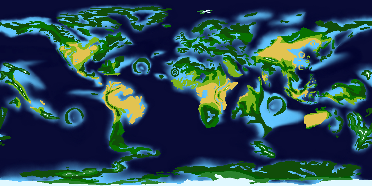 Scientists try to fix flat maps with new double-sided projections