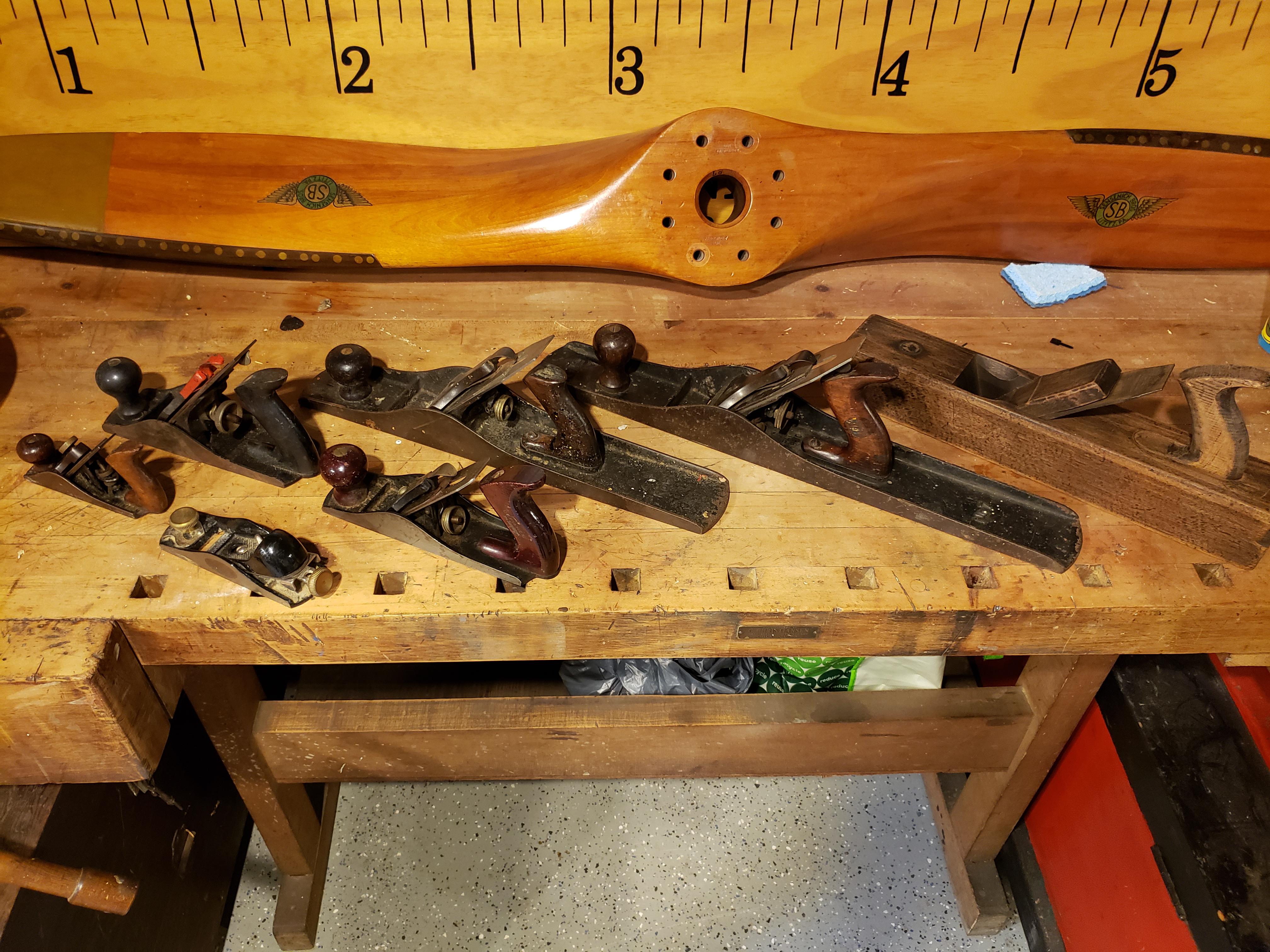 Inherited these hand planes. Can anyone tell me anything about them