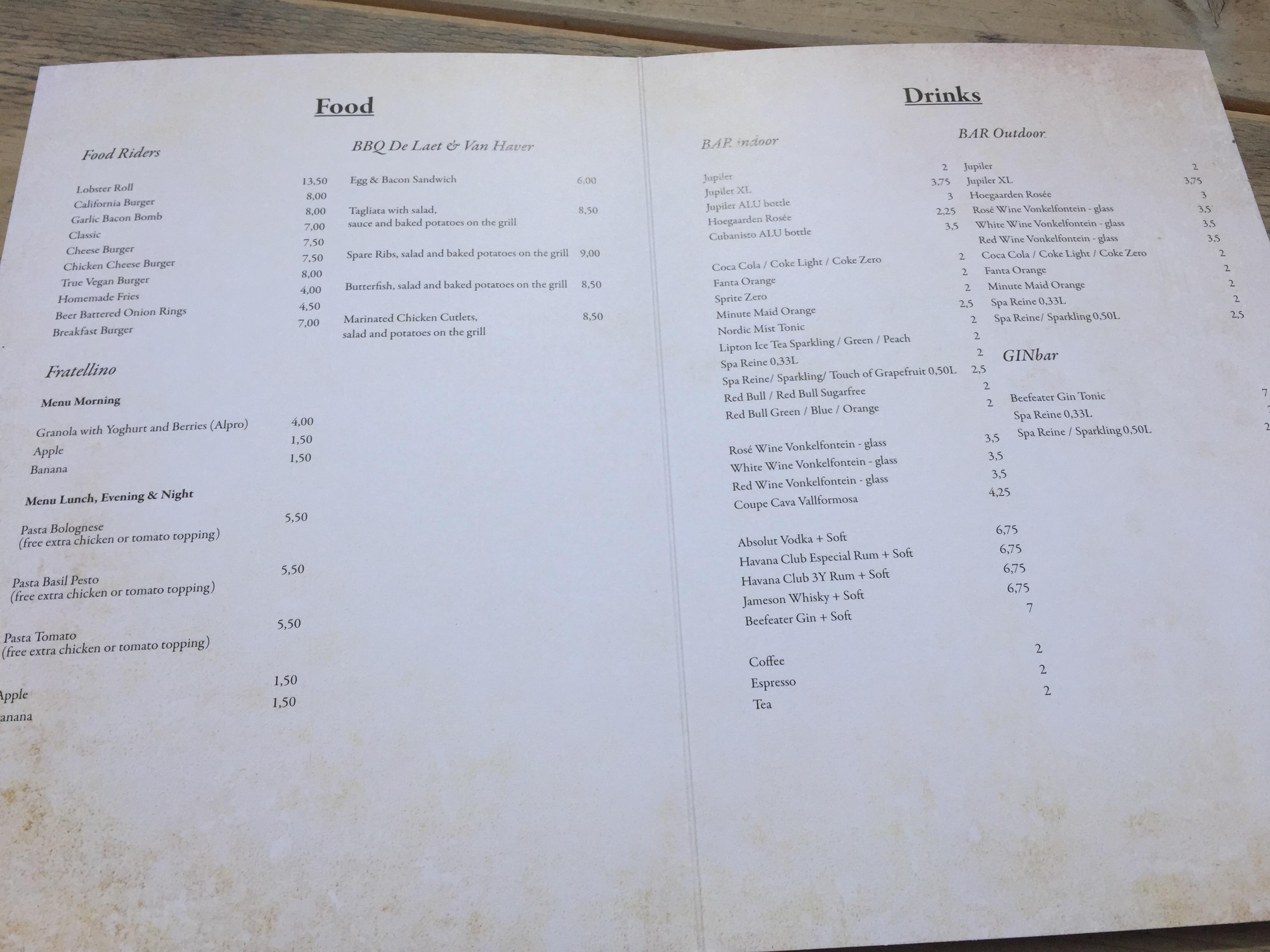 Food and drink prices r/Tomorrowland