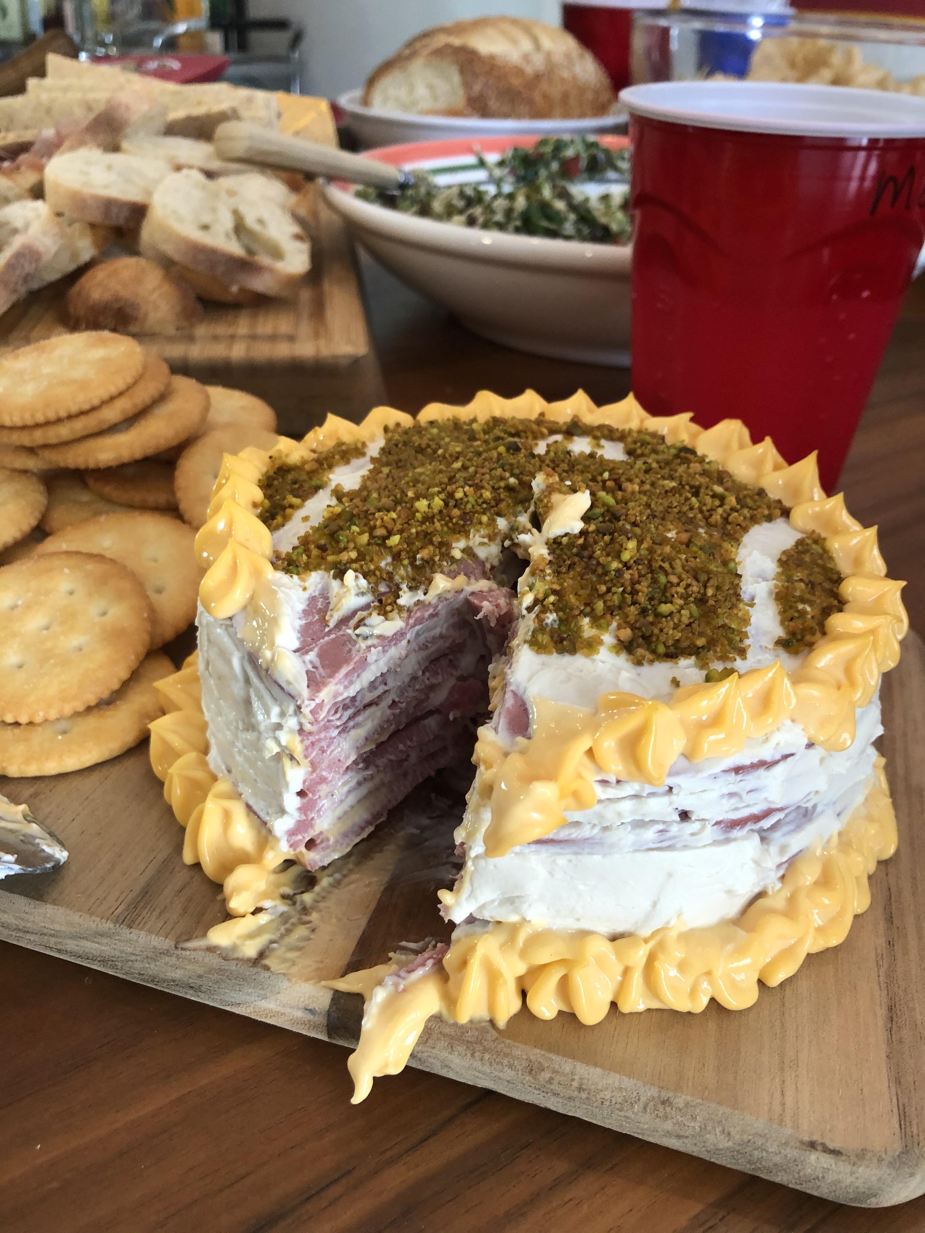 [Homemade] Bologna Cake r/food