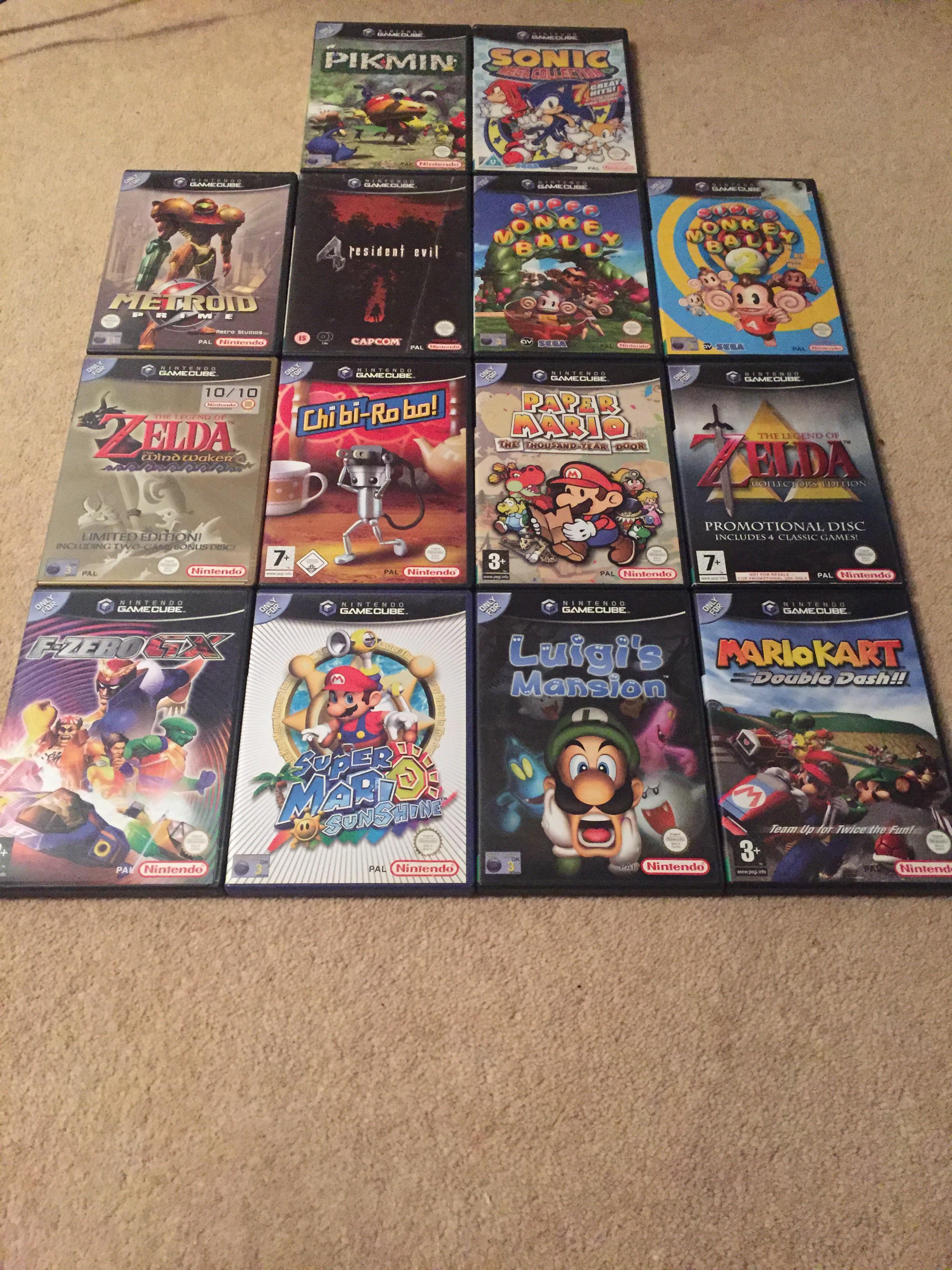 Collection update! (PAL) Thoughts everyone? r/Gamecube