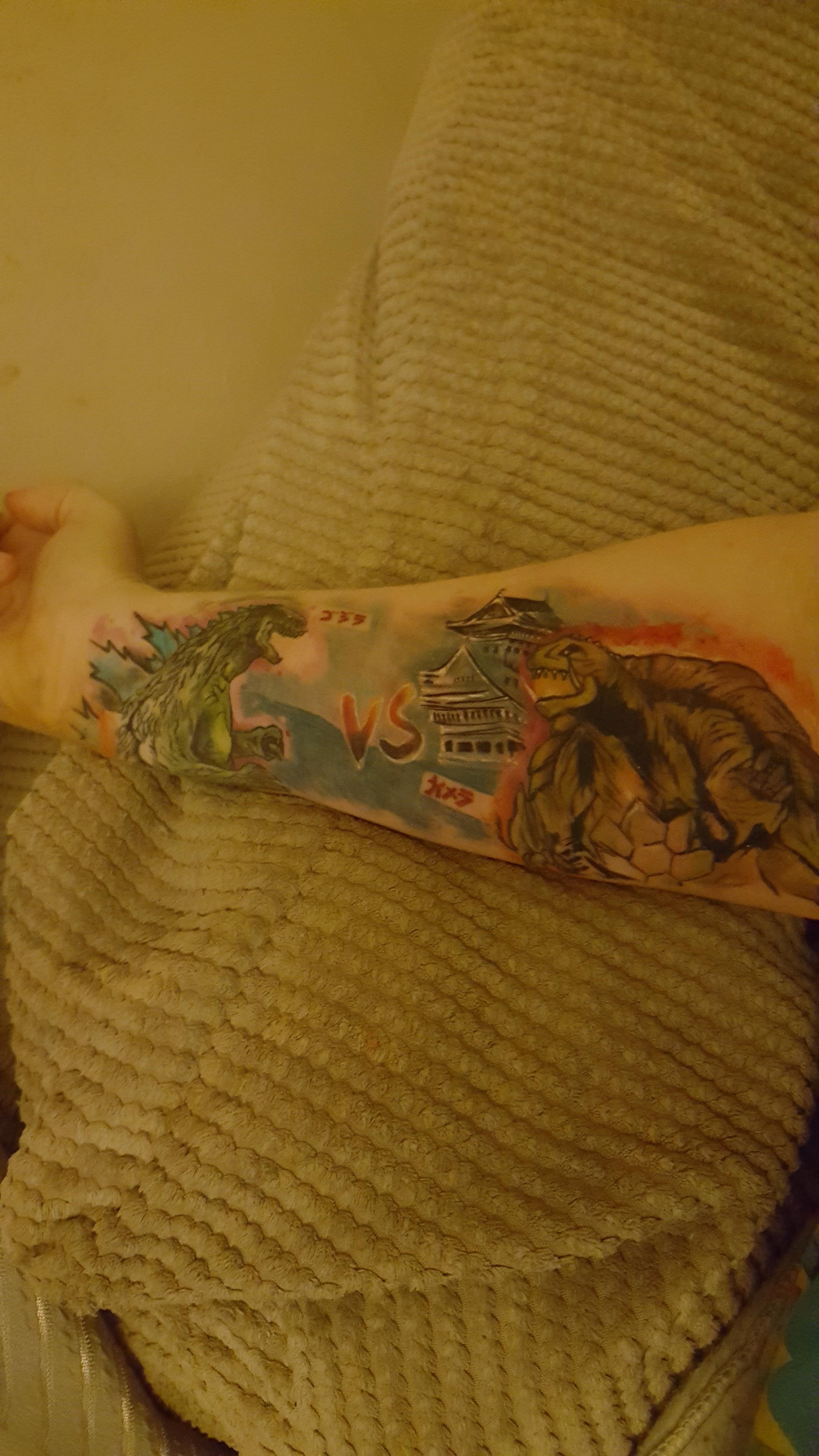 1st part of my sleeve complete all done to cover my self