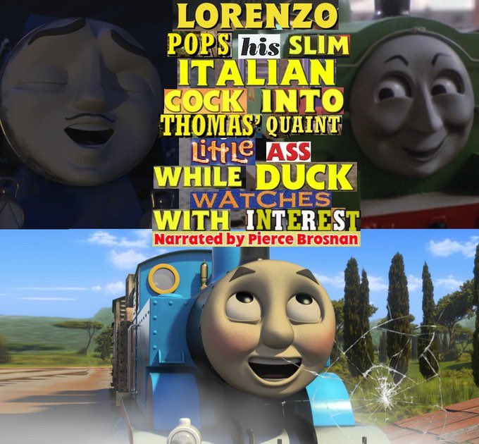 here is some pic i found on twitter : r/thomasthetankengine