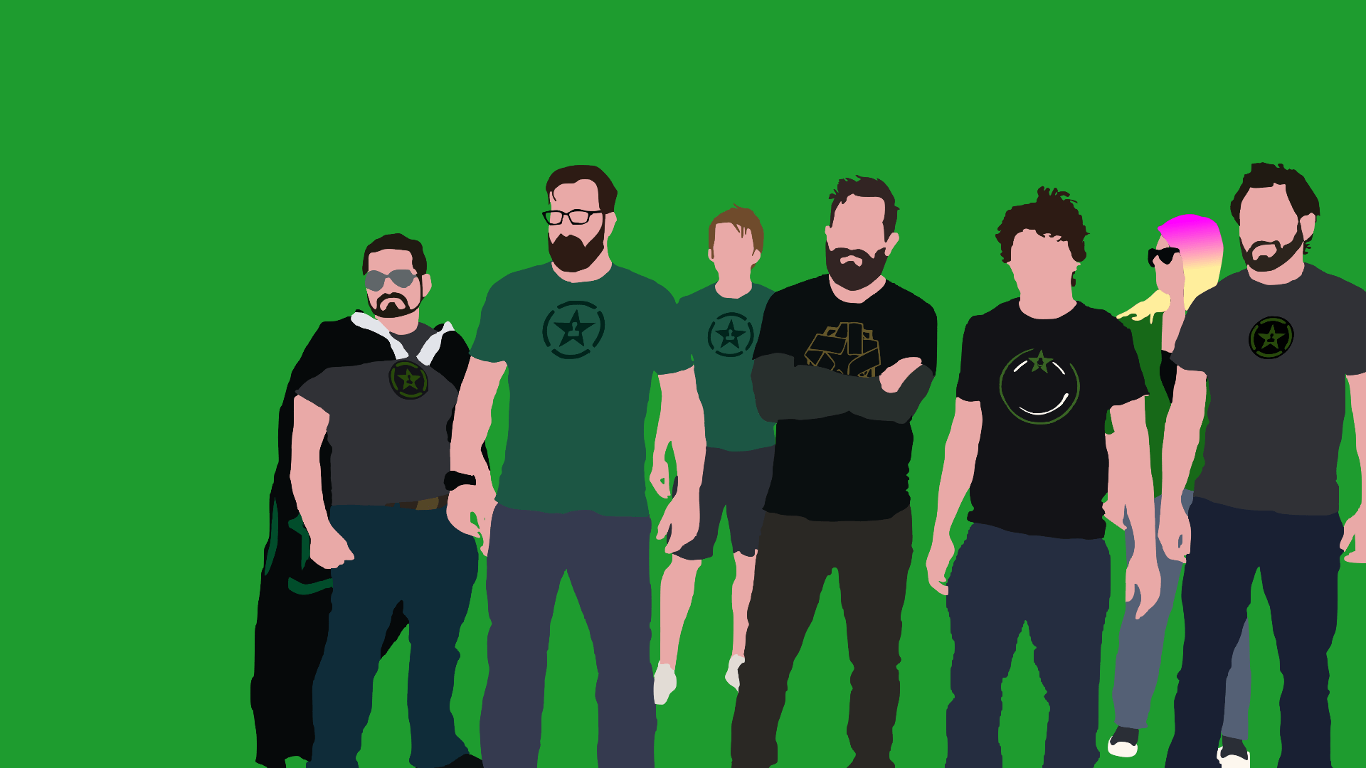 Minimalist Achievement Hunter by Chrisfch r/roosterteeth