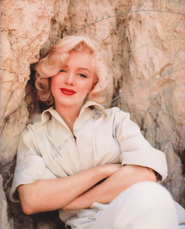 Marilyn Monroe, Rock Sitting, Los Angeles, September 1953 r