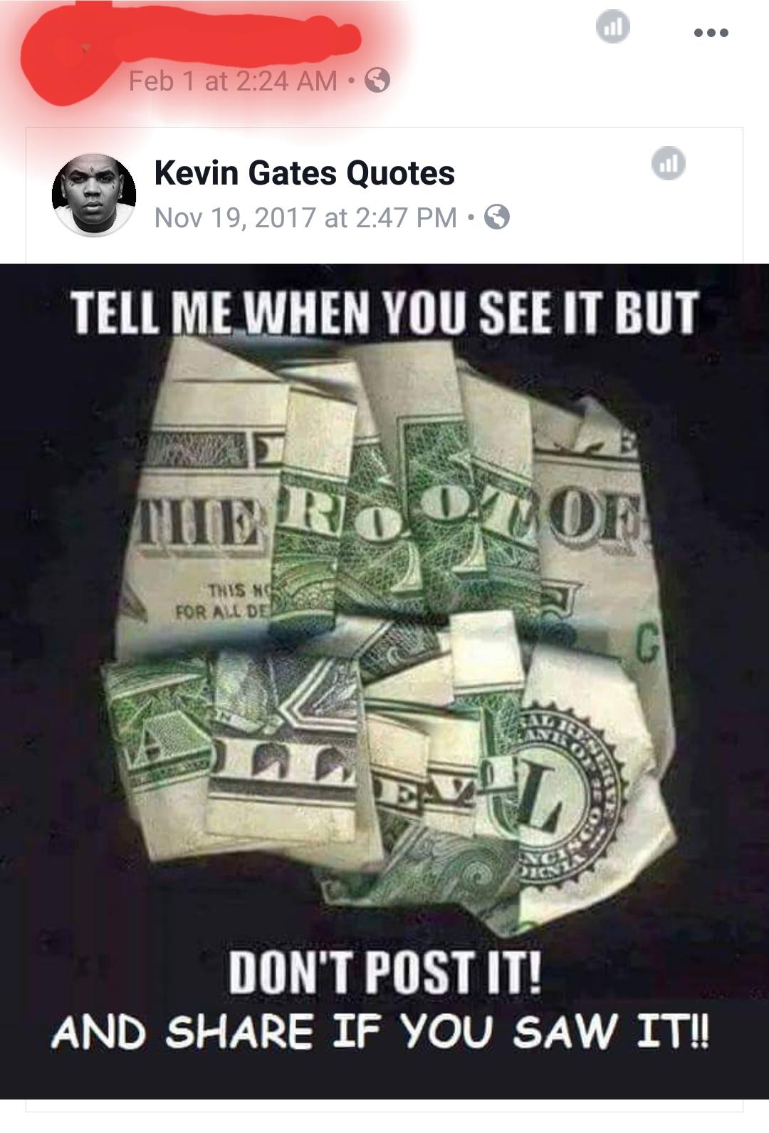 "Kevin Gates Quotes" oldpeoplefacebook