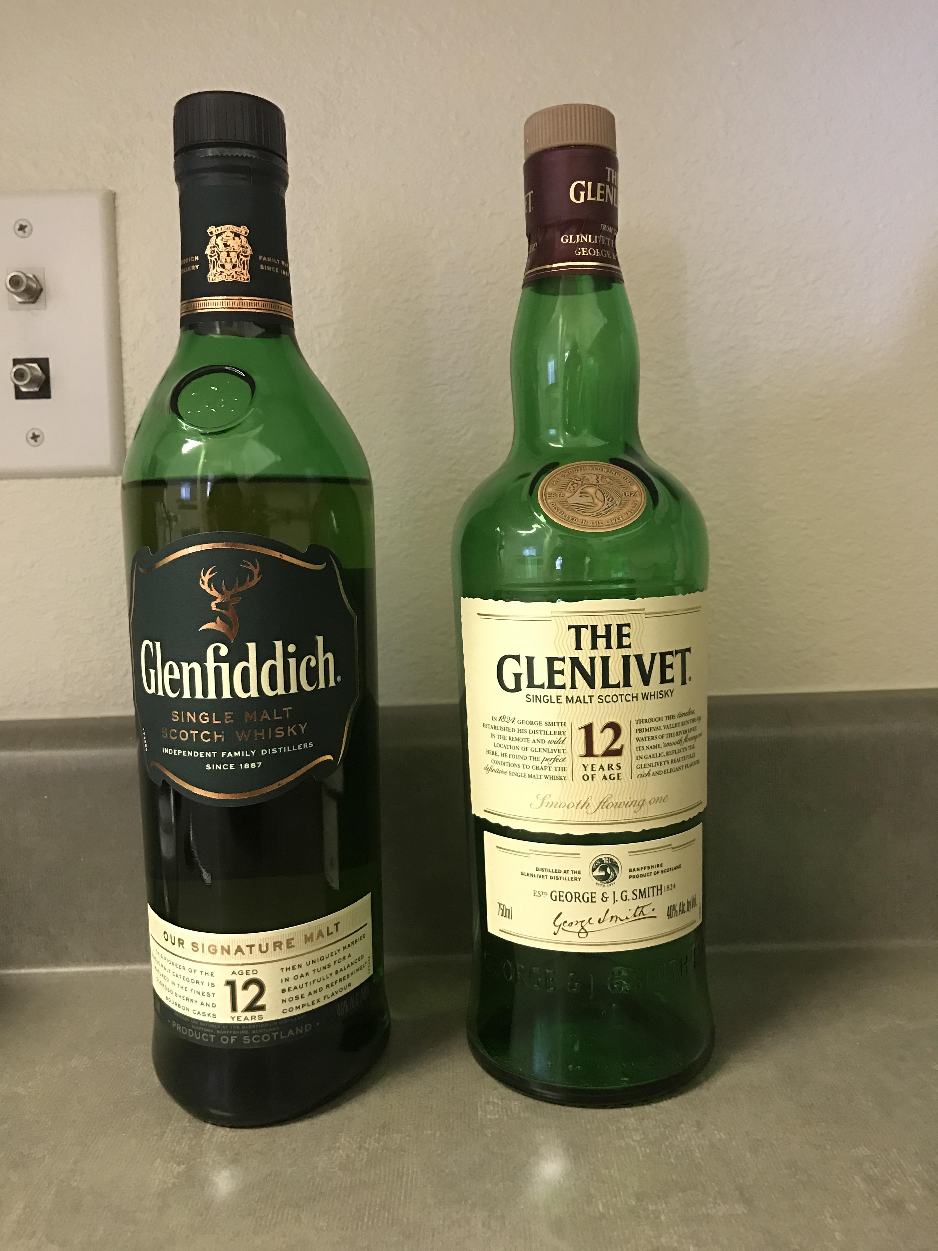 New to scotch, I've had these two and Johnnie Walker Black Label, any