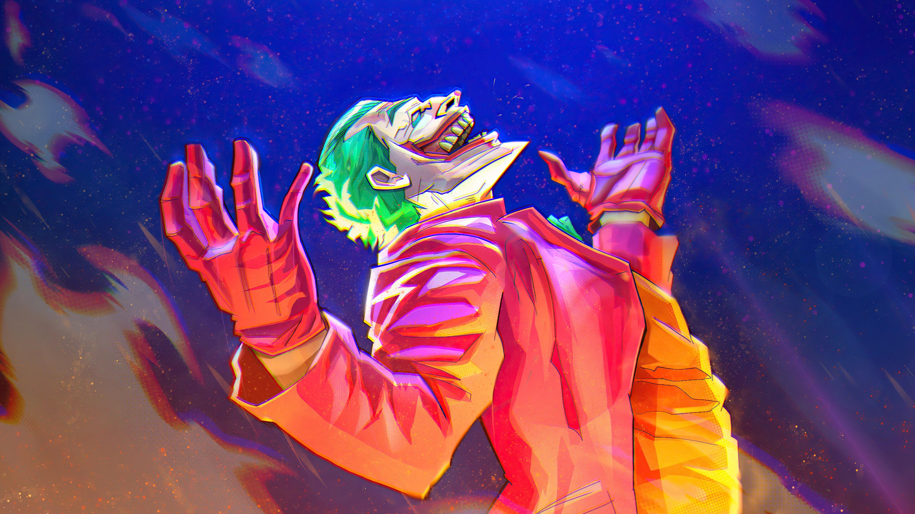 The Joker Laugh [3840×2160] HD Wallpapers
