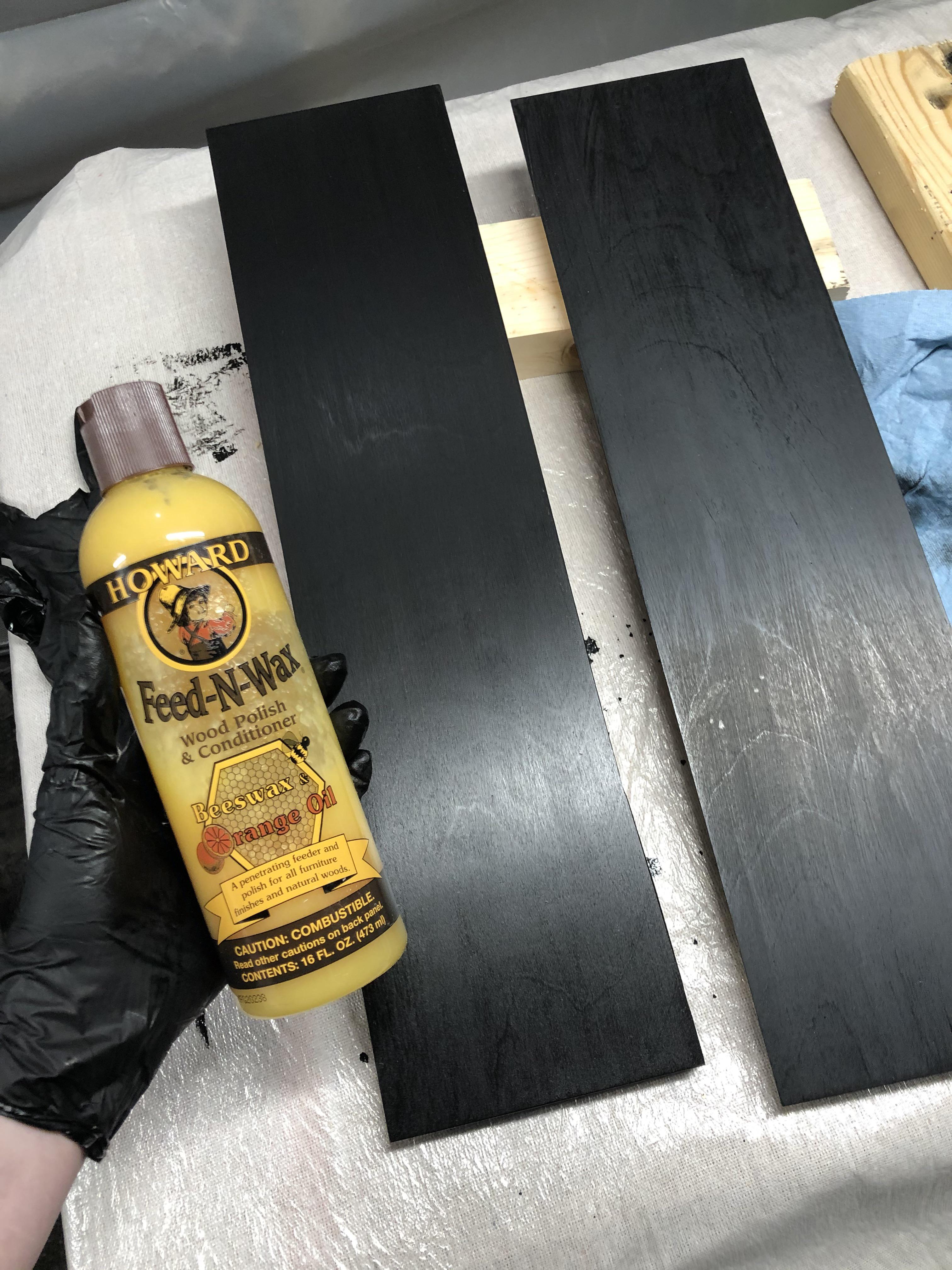 I have now learned why conditioning wood before staining is a thing