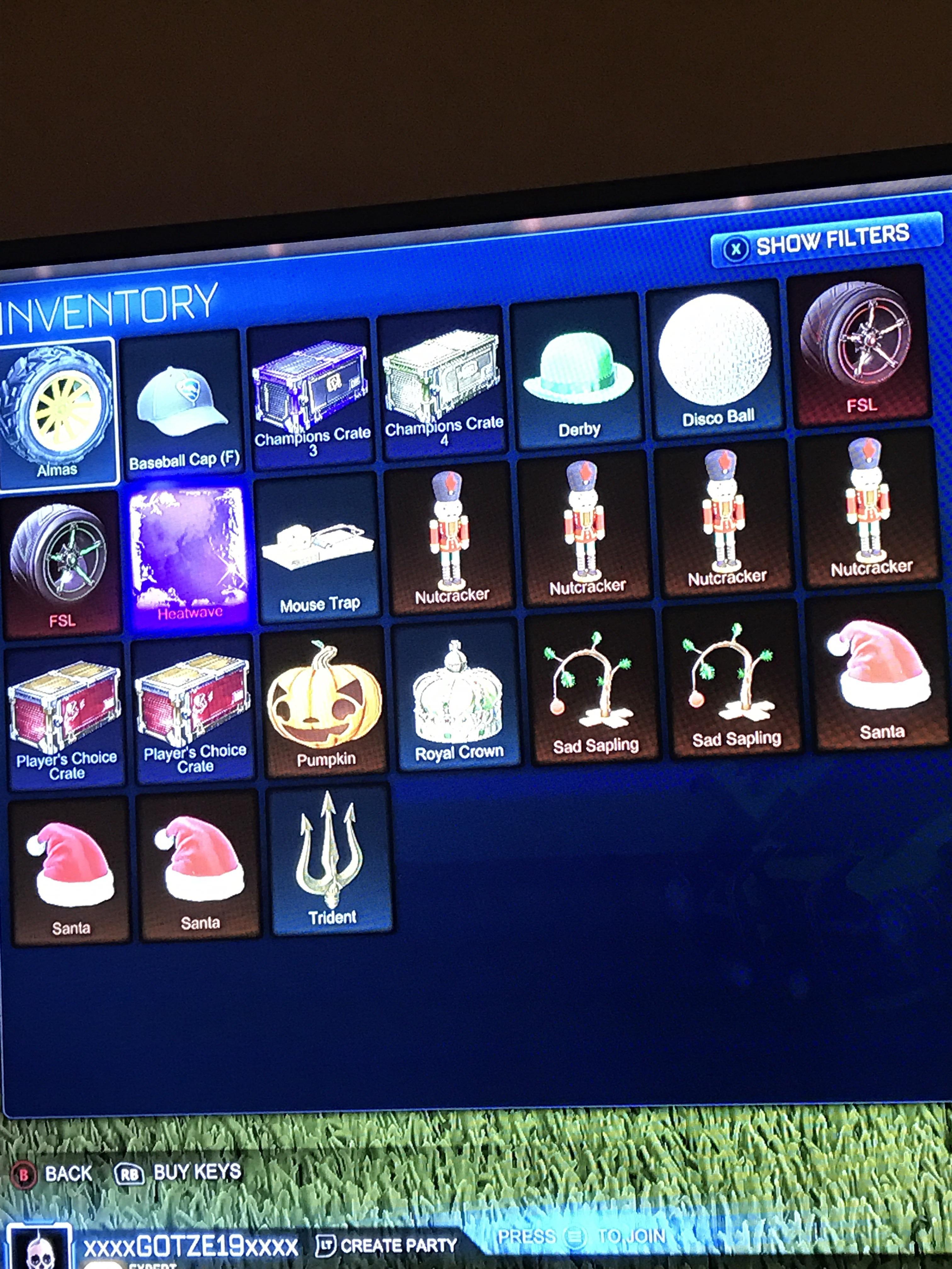 [xbox] w offers r/rocket_league_trading