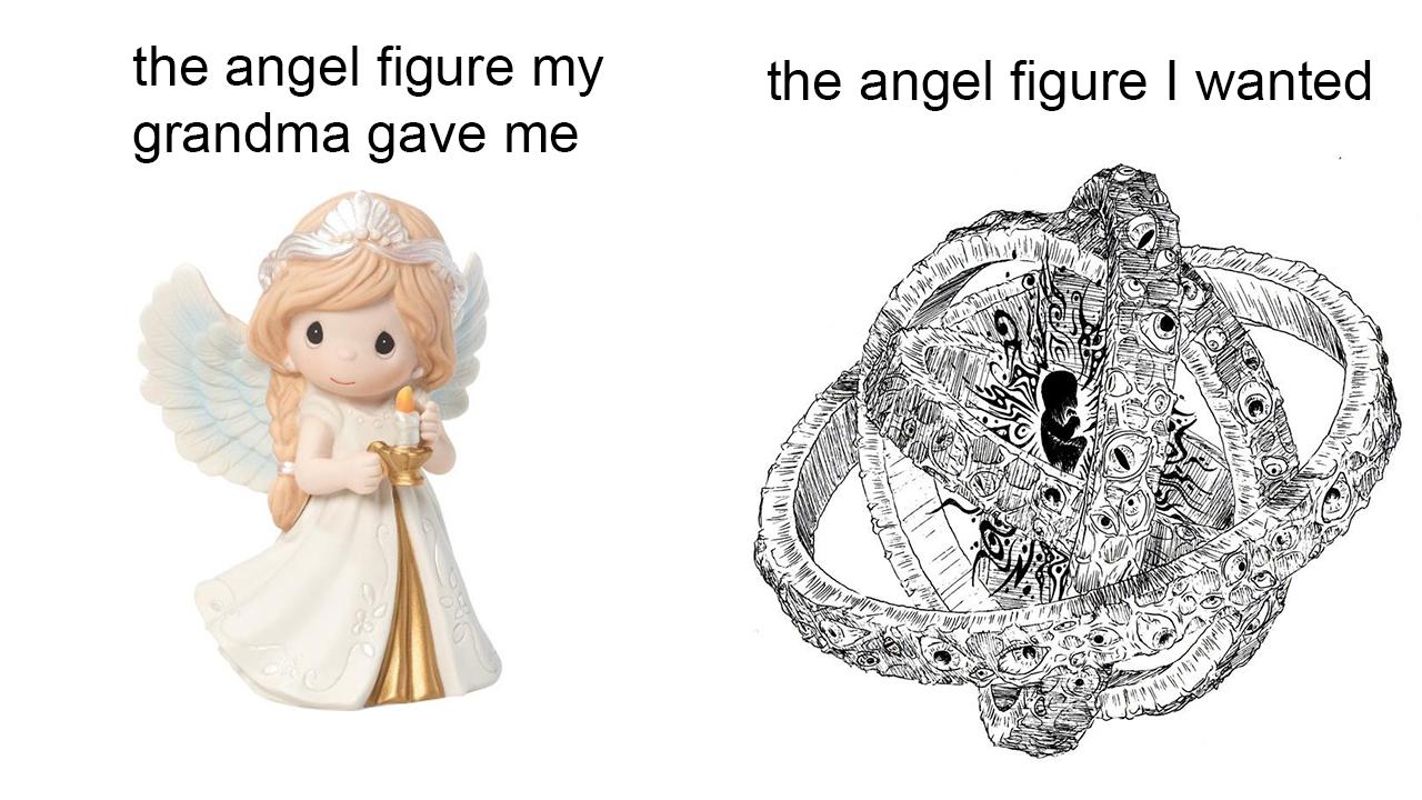 I love biblically accurate cherubim Abrahamicmemes