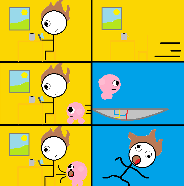 Kirby in smash is OP Meow_Studios