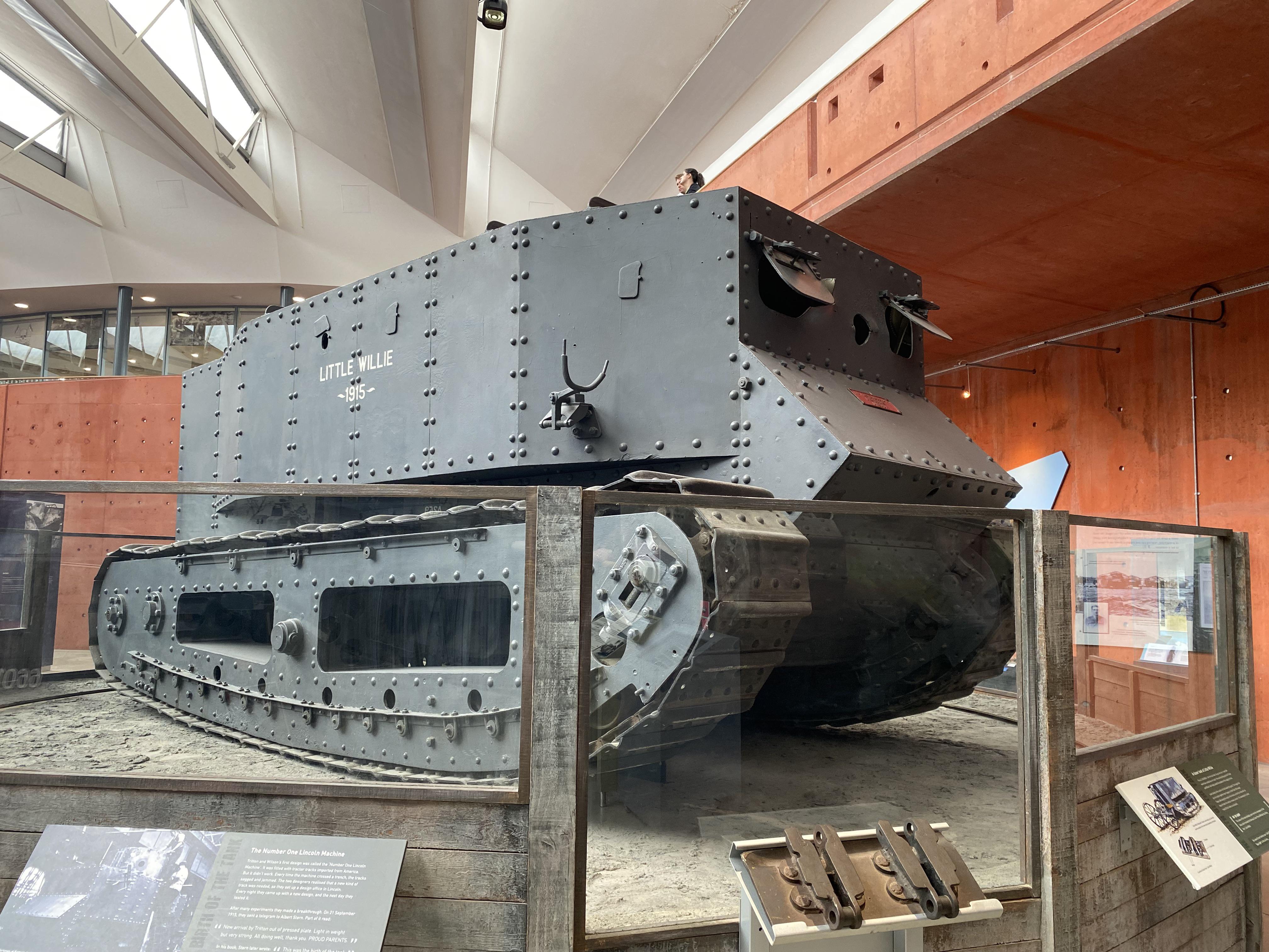 The grandfather of all tanks the little Willie. r/TankPorn