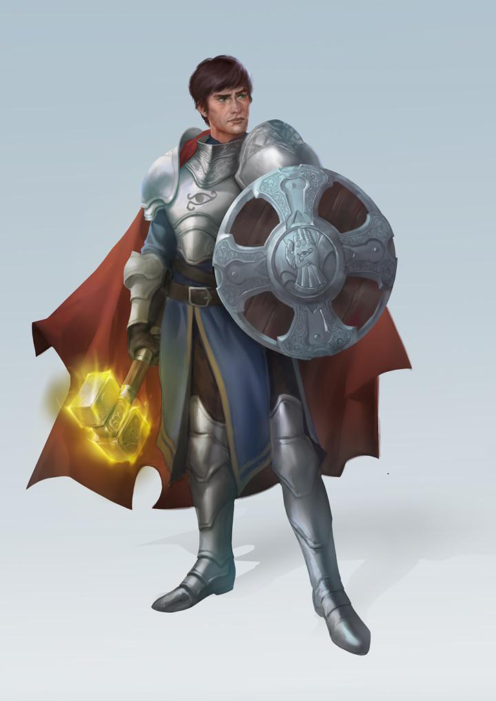 Commissioned Cleric of Helm r/DungeonsAndDragons