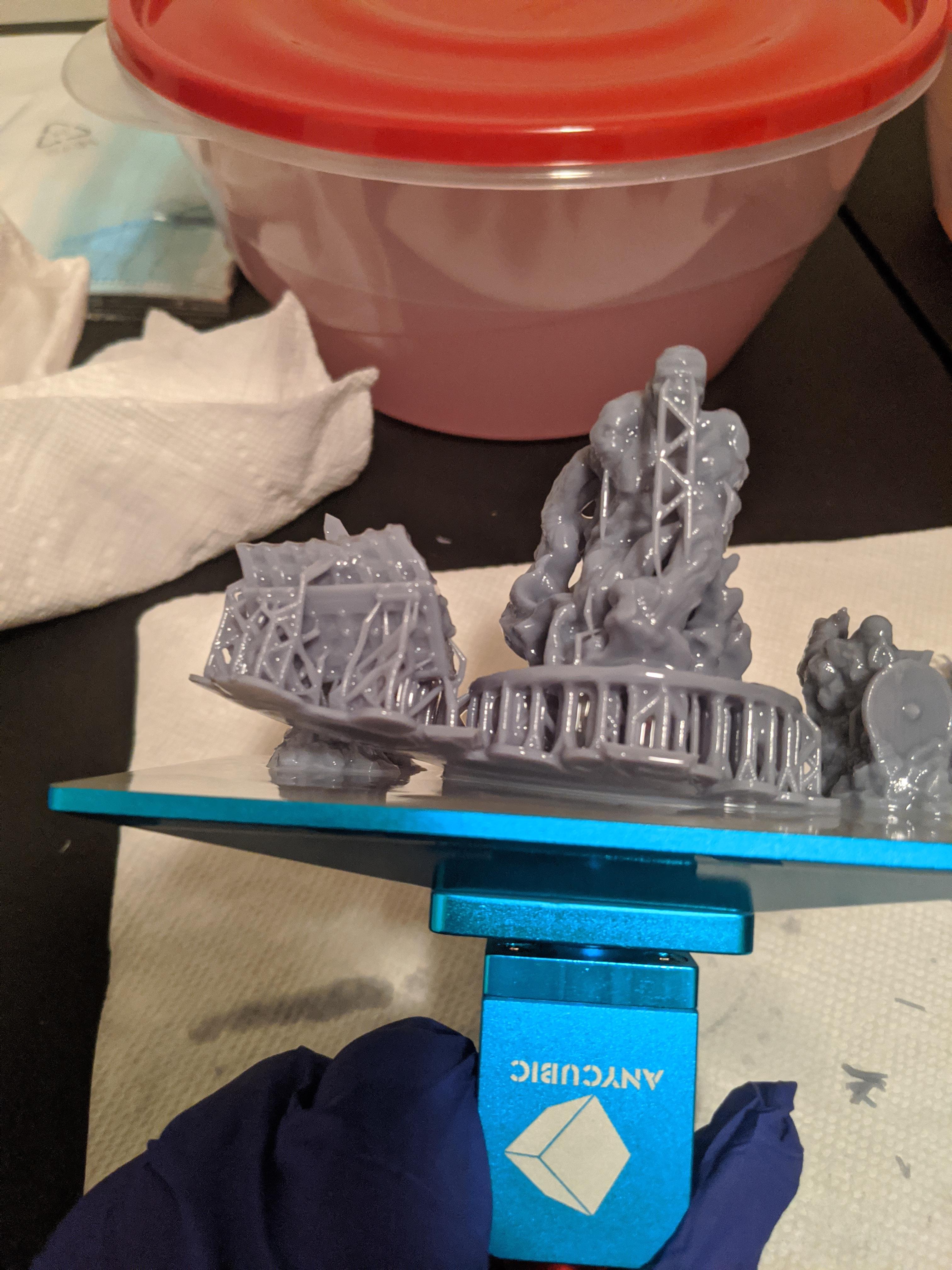 I had 6 bottom layers with 70 second of exposure time, can someone