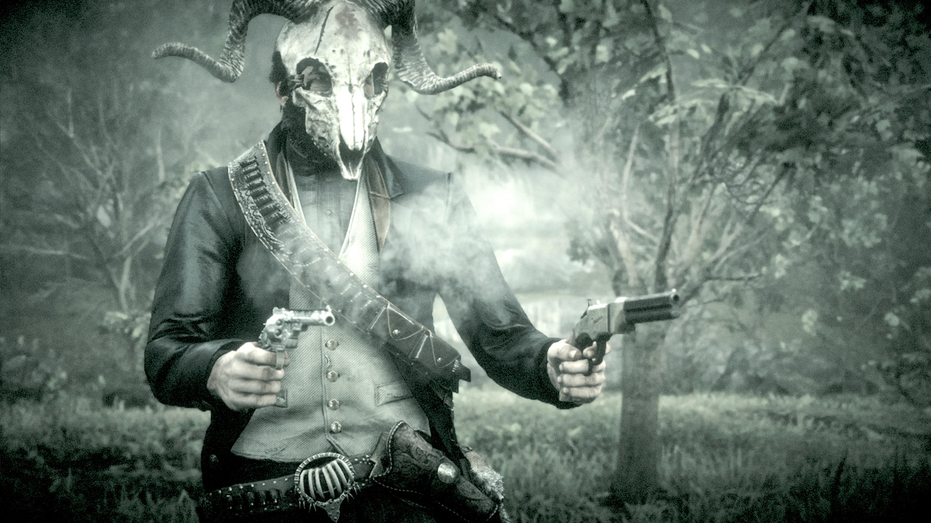 Lovin my new Ram Skull Mask 💀 r/RDR2