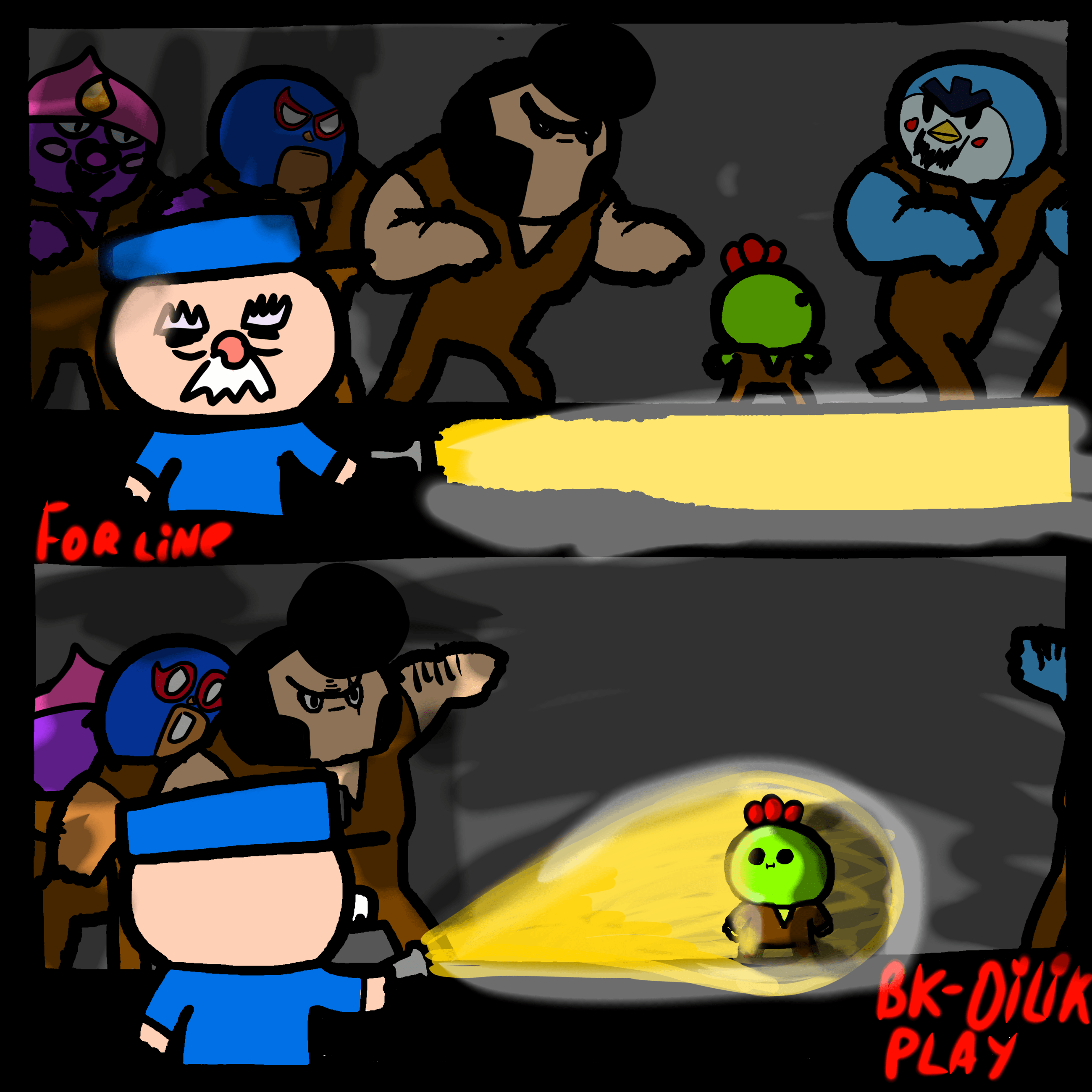 My brawlified meme Brawlstars