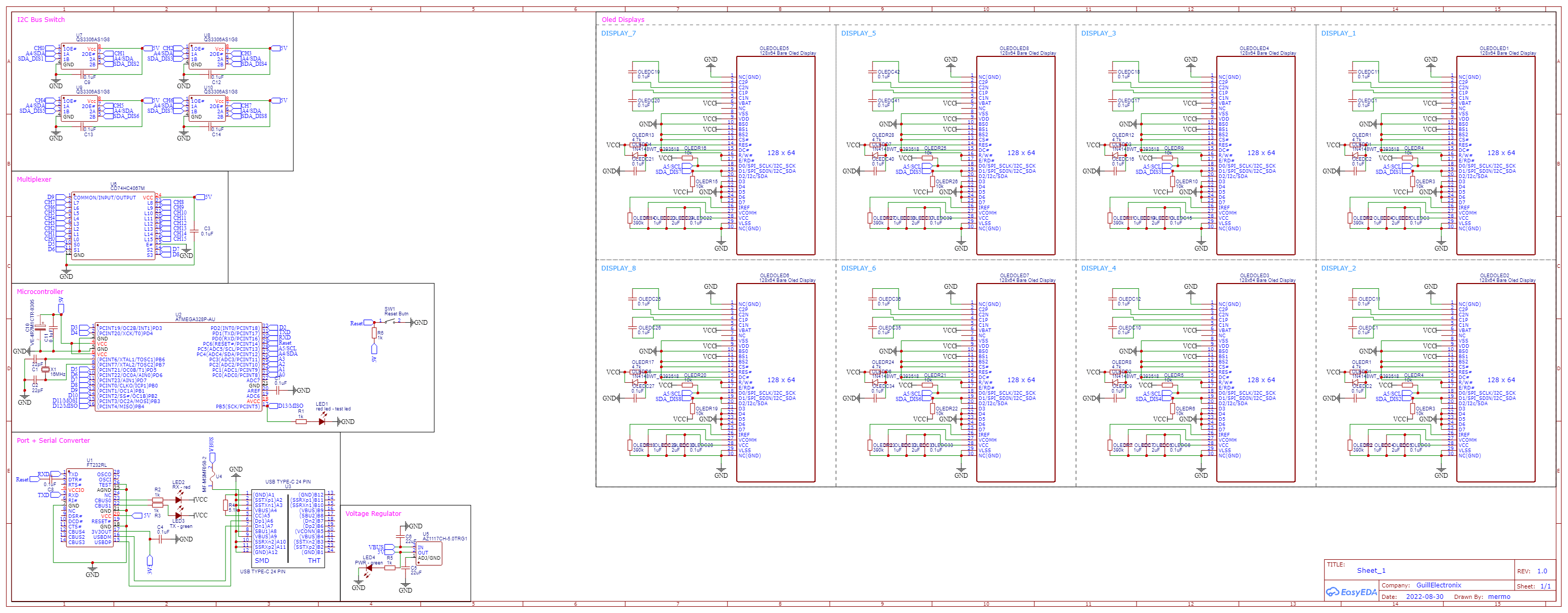 As you can see from this massive schematic, theres a lot of 5v