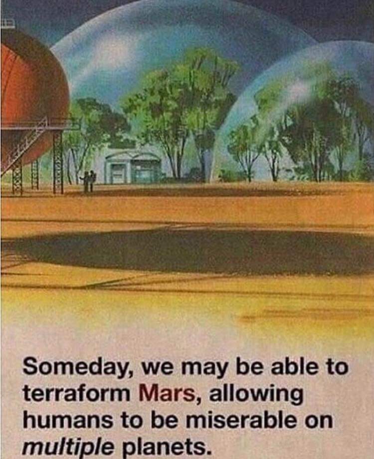 Yeeei progress! Innovation is always good! ClimateMemes