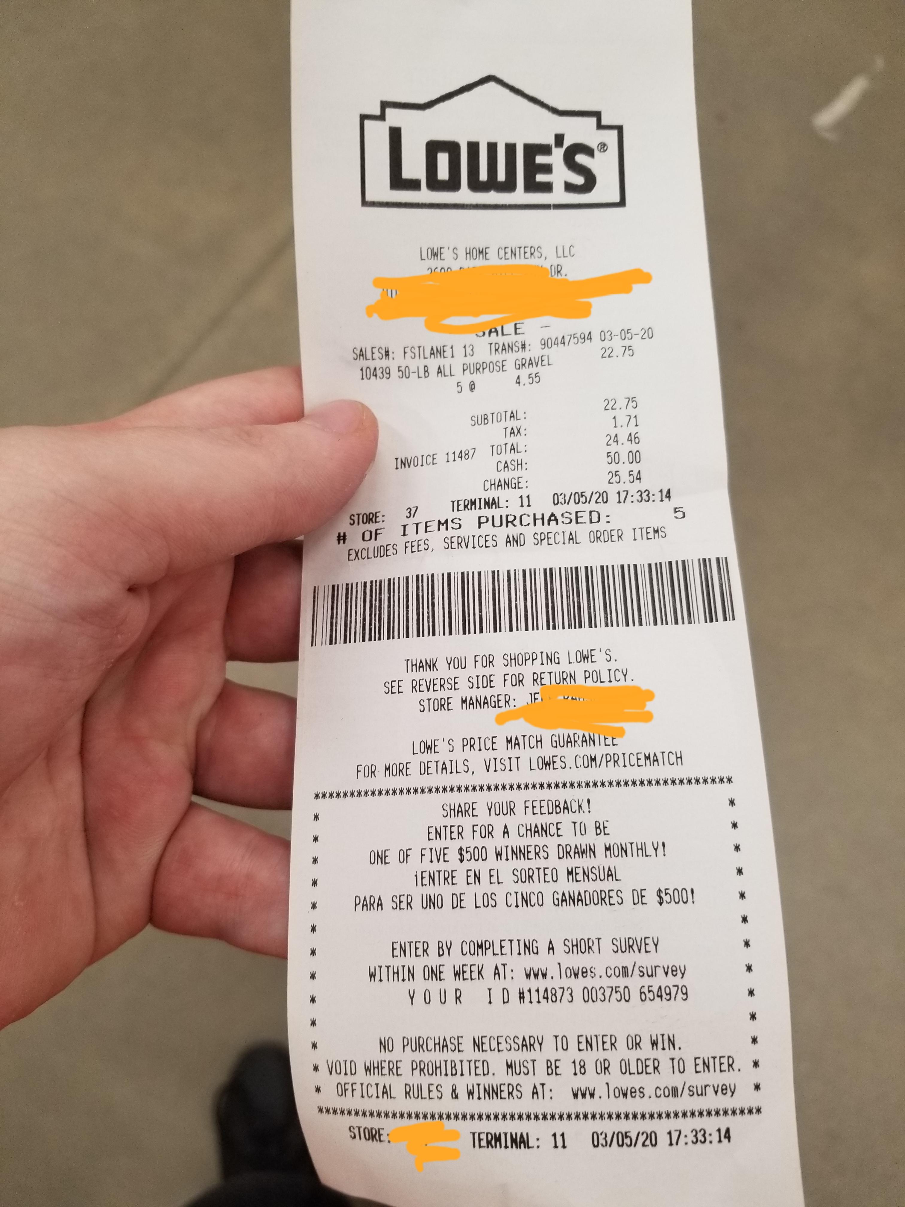 They go mad when i said i couldn't return their items.... r/HomeDepot