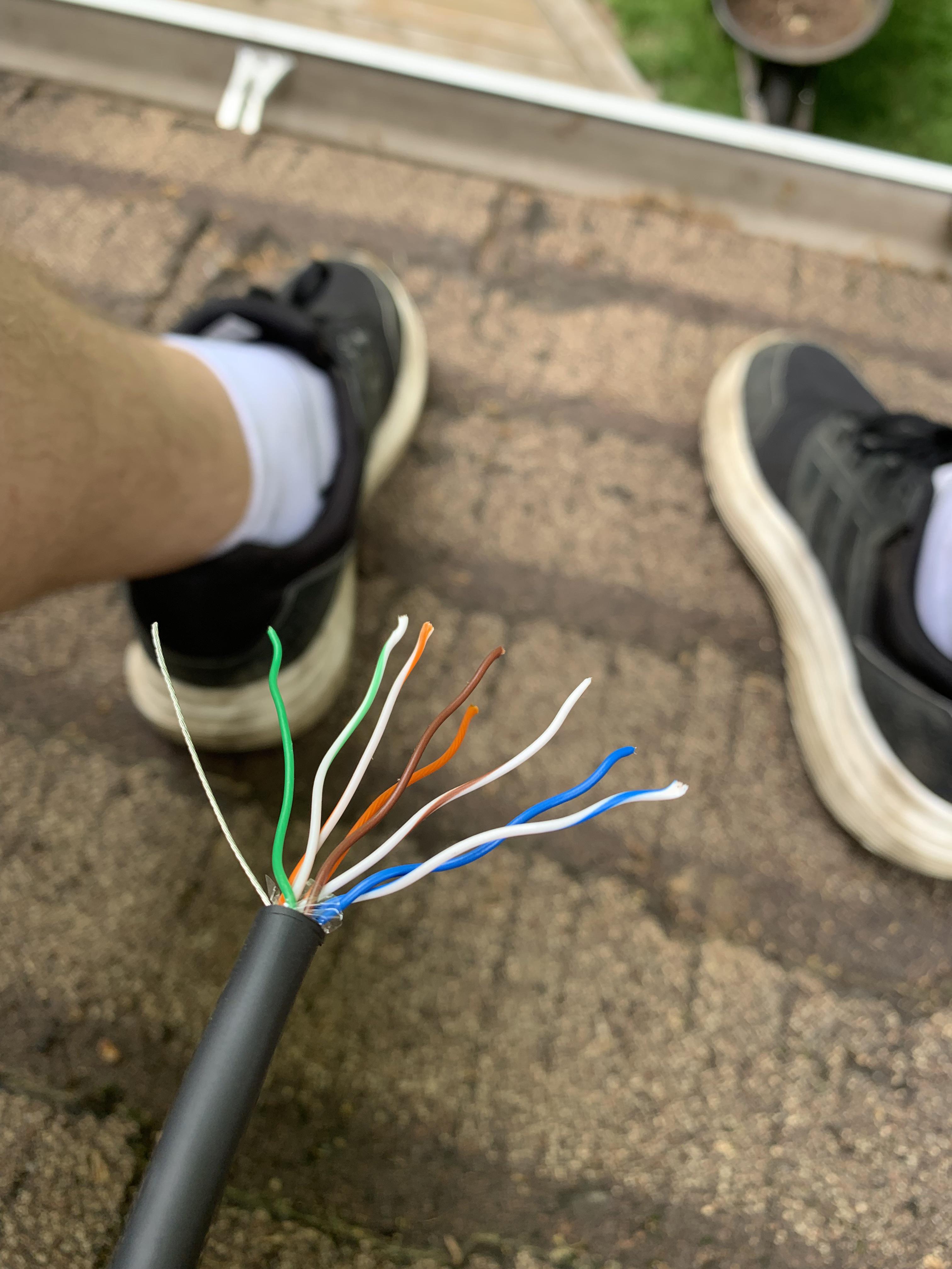 When removing old satellite cables don’t confuse your new starlink for