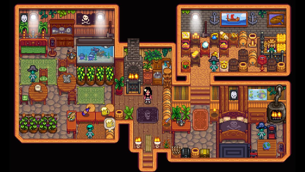 My Pirate Cabin on Ginger Island (Nintendo Switch) r/StardewValley