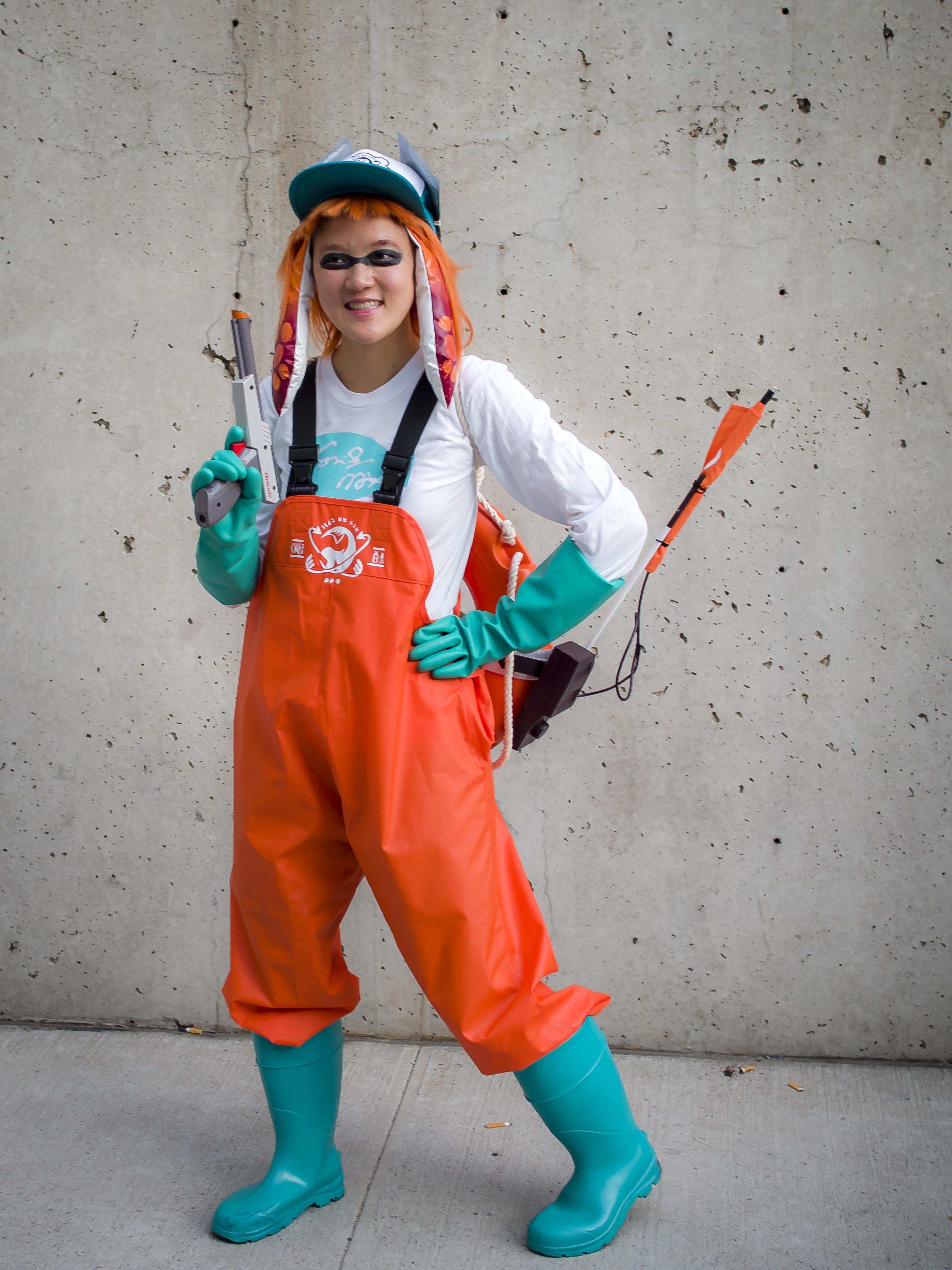 My Salmon Run cosplay from NYCC! r/splatoon