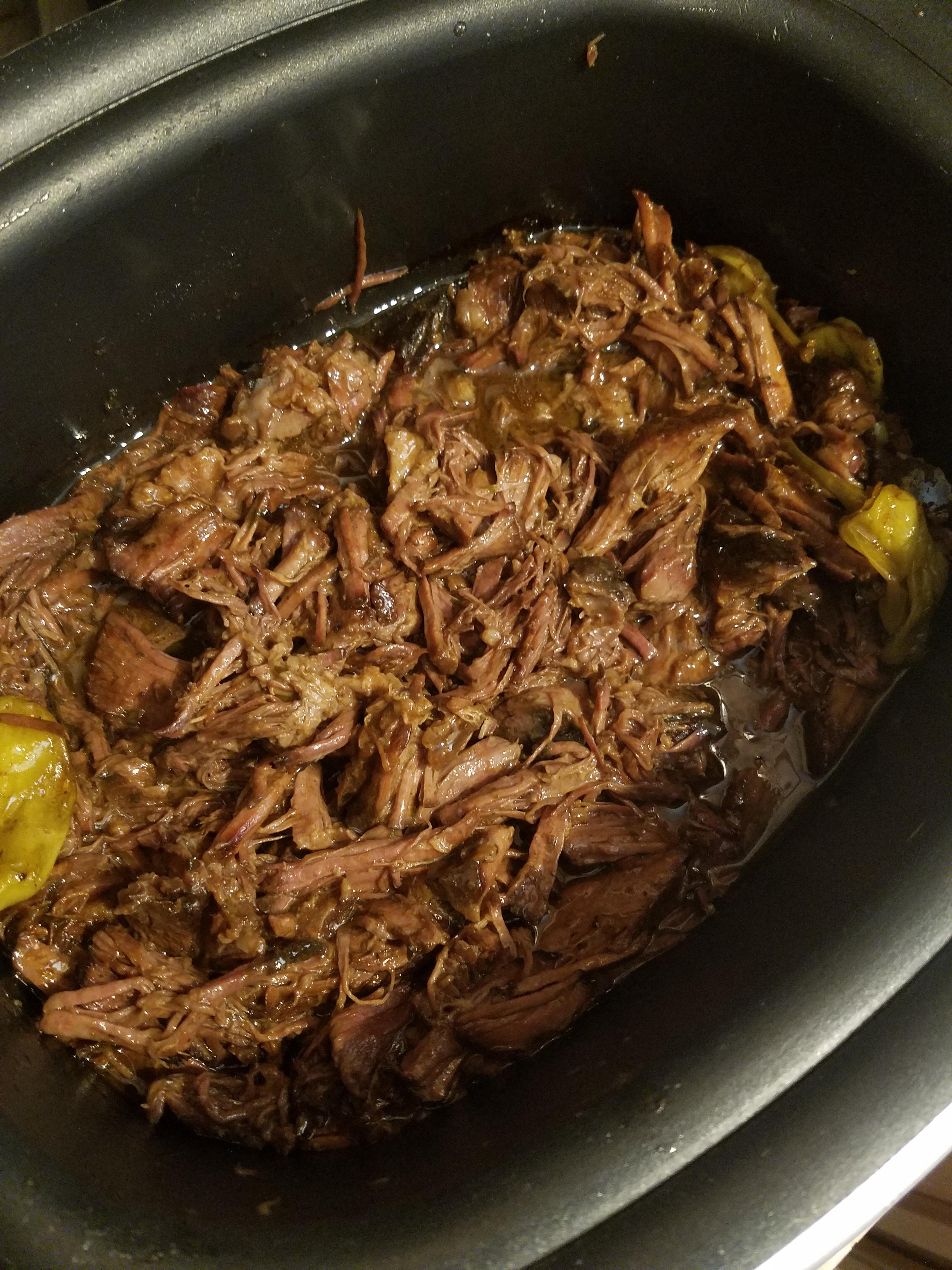 You guys convinced me to make the Mississippi pot roast. My god it was