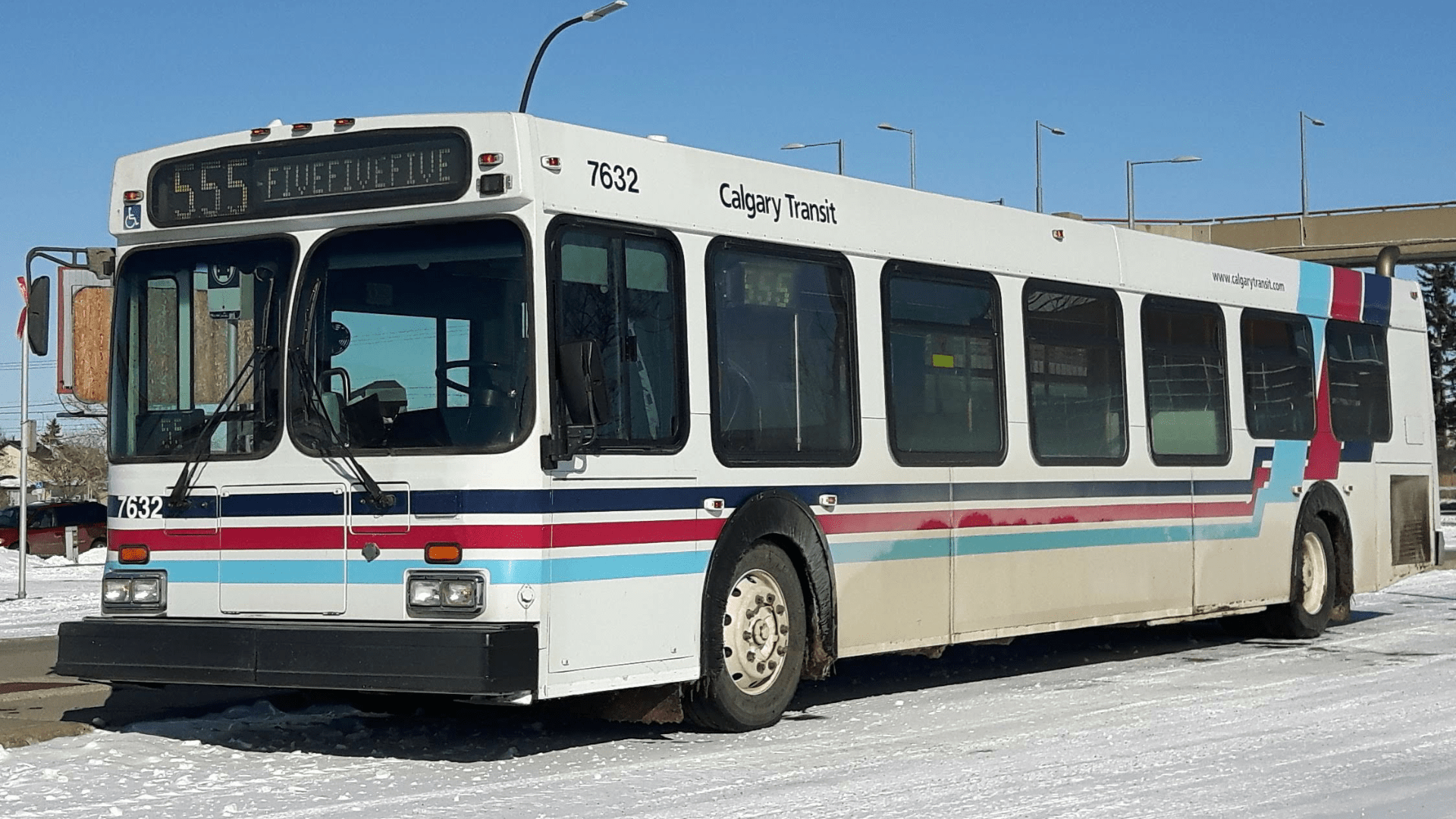 Calgary Transit 7632 is one of the oldest buses in the fleet, built in November of 1996. r/transit