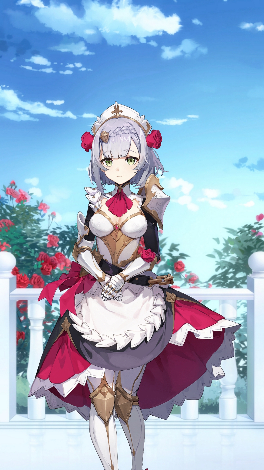 Noelle Phone Wallpaper Genshin_Impact