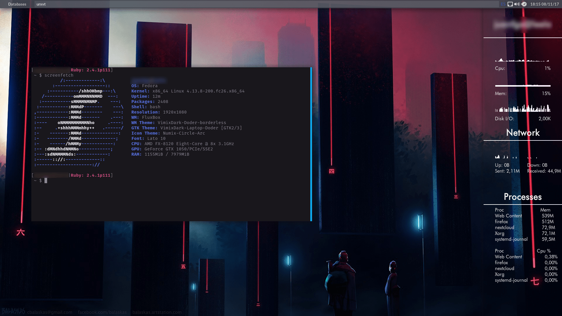 [Linux] my fluxbox desktop r/desktops