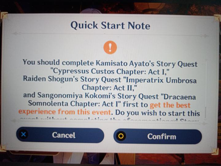 Hi, I'm just wondering. does skipping the story quest meaning i will