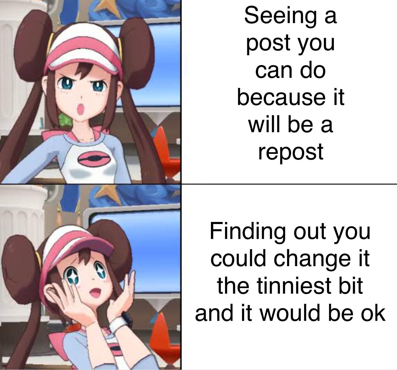 You in countered a wild Rosa meme format MandJTV