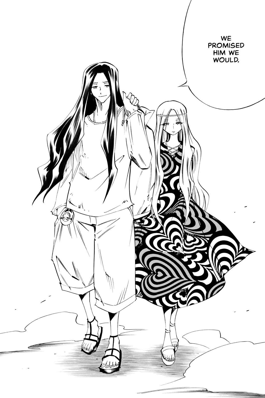 I finally read the whole manga of shaman king but I don’t know who are